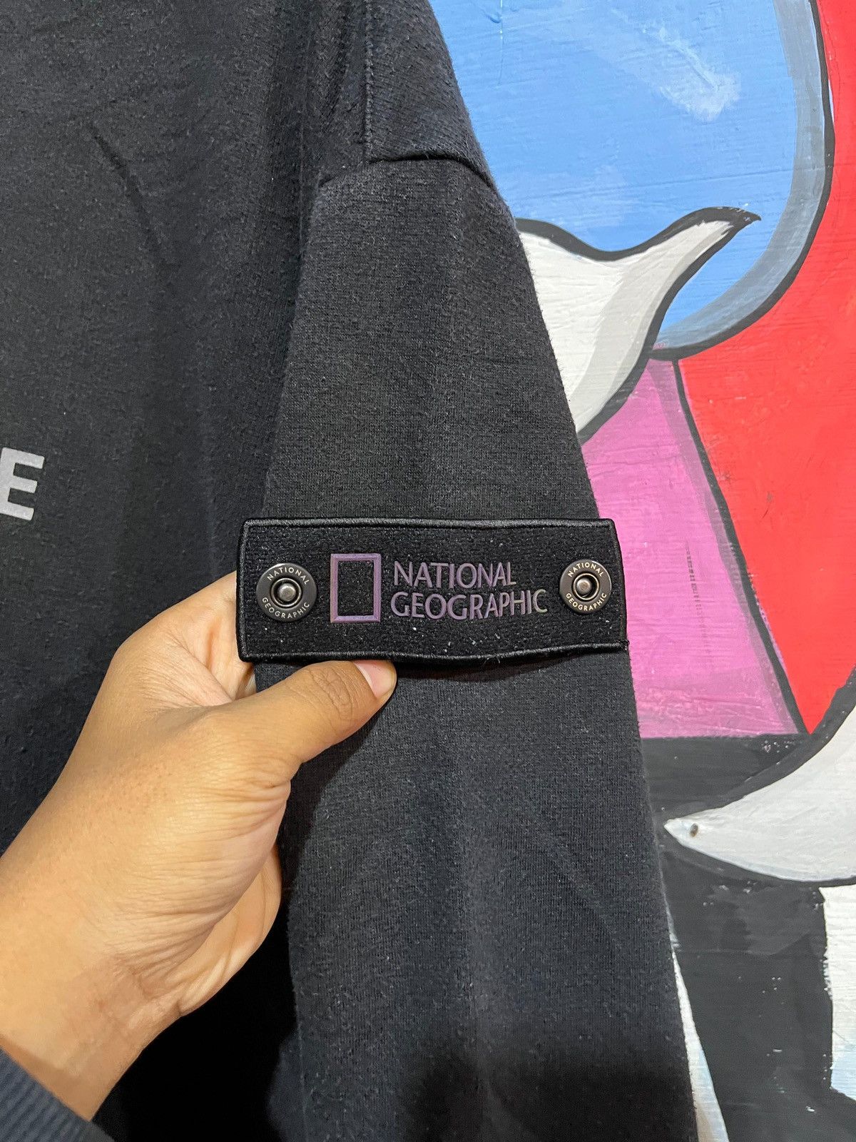 Other Rare hoodie national geographic patch reflective Size US XL / EU 56 / 4 - 3 Thumbnail