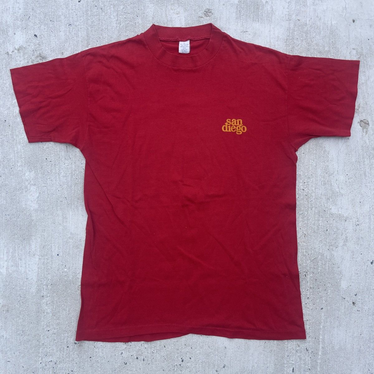 Vintage Vintage 80’s SAN DIEGO Single Stitch Shirt Size US M / EU 48-50 / 2 - 1 Thumbnail