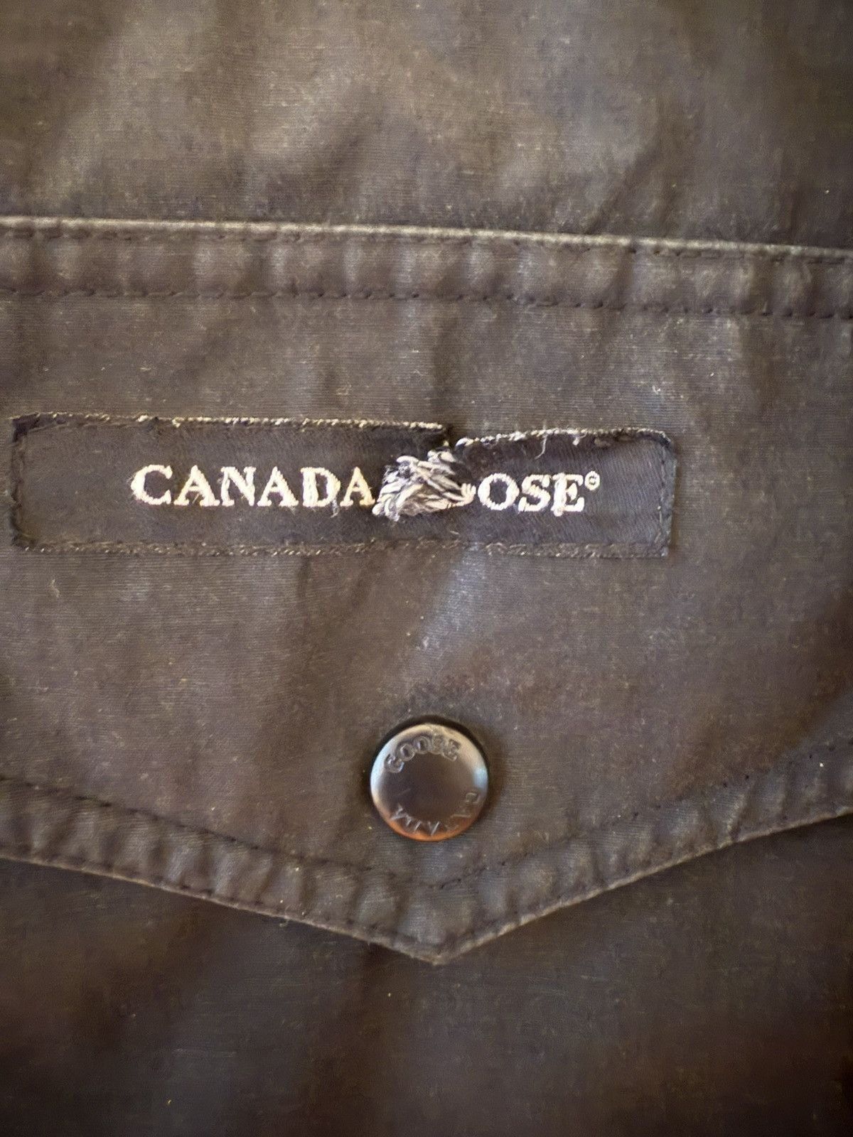 Canada Goose Black Fur Hood Trillium Parka