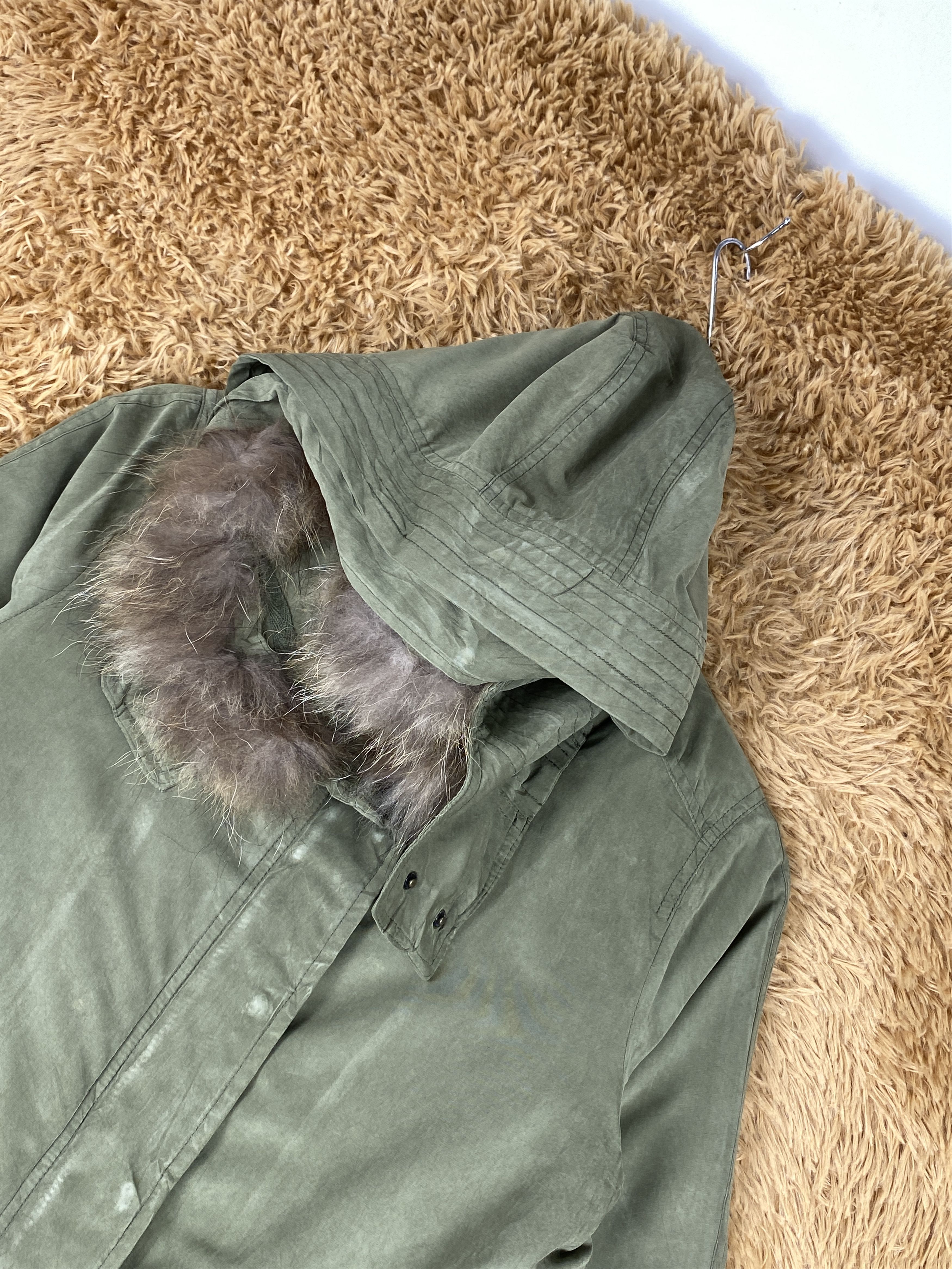 Japanese Brand Vintage Cutie Blonde Sherpa Lining Jacket Military J1840 Size US S / EU 44-46 / 1 - 2 Thumbnail