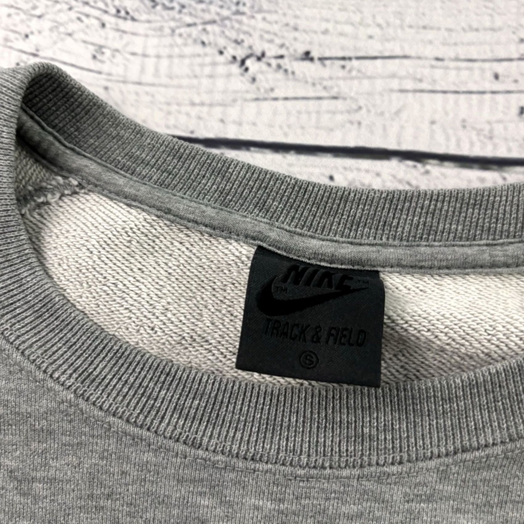 Nike Nike Track & Field Sweatshirt Mens Small Gray Pullover Crewneck USATF Size US S / EU 44-46 / 1 - 4 Thumbnail