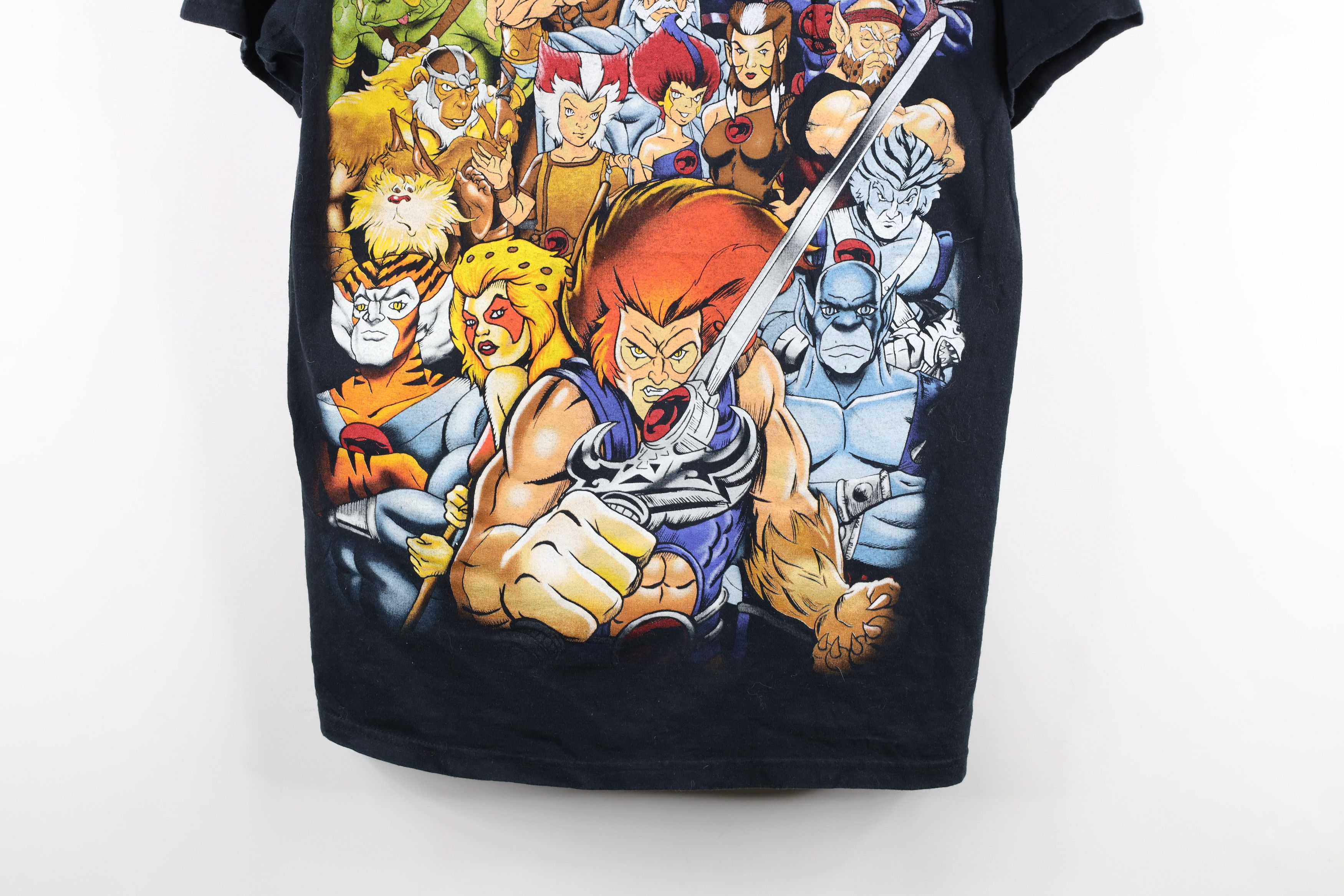 Vintage Thundercats Cartoon Television Show T-Shirt Black