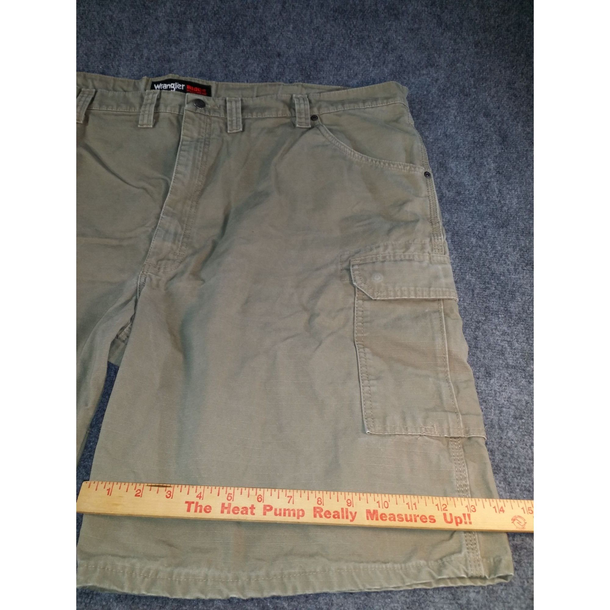 Wrangler Wrangler Riggs Workwear Cargo Shorts Men Sz 48 Rip Stop Rang Size US 44 / EU 60 - 5 Thumbnail