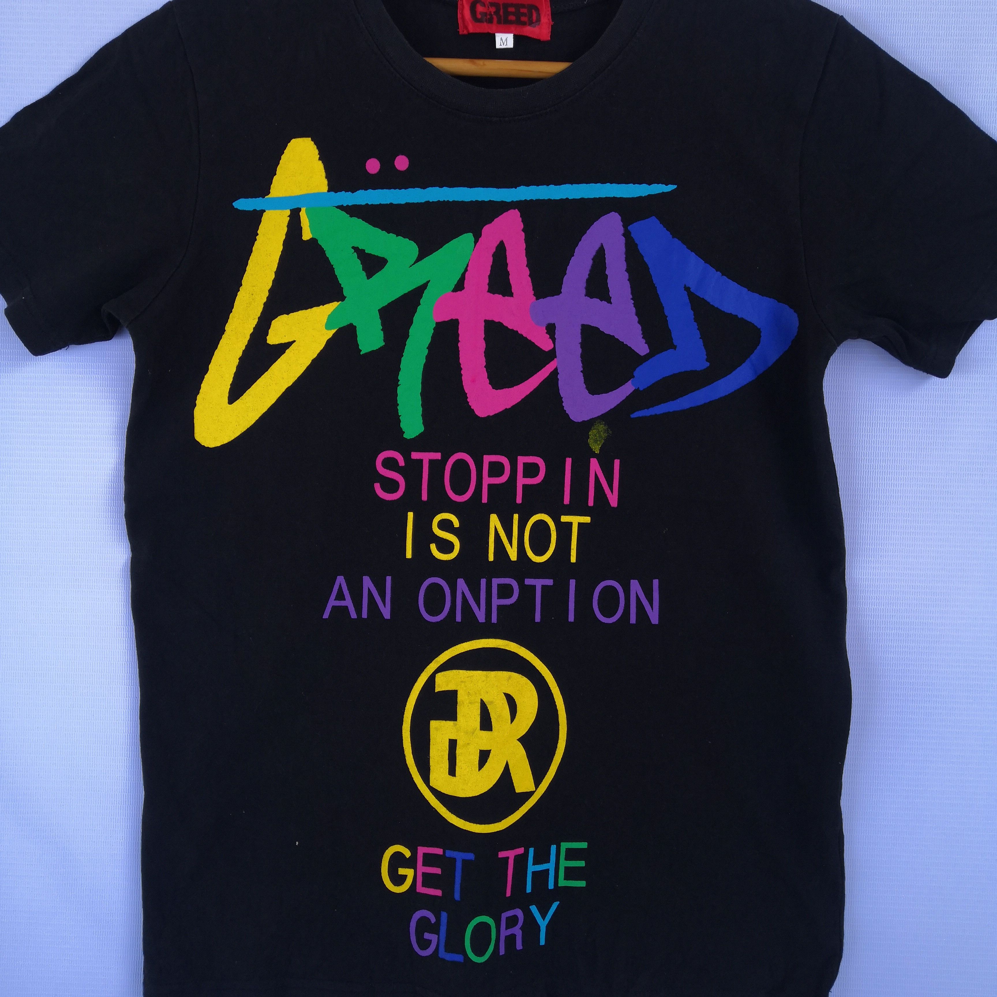 Japanese Brand Y2K Greed alike Stussy T-Shirt Japanese Stussy Font Tee Size US S / EU 44-46 / 1 - 4 Thumbnail