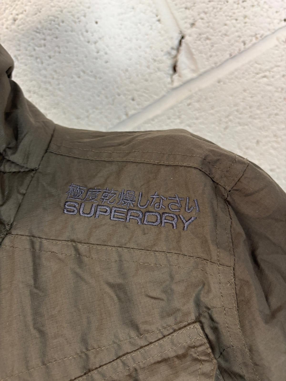 Superdry Superdry Olive Green Parka Jacket Faux Fur Hood Mens Size XS Size US XS / EU 42 / 0 - 4 Thumbnail