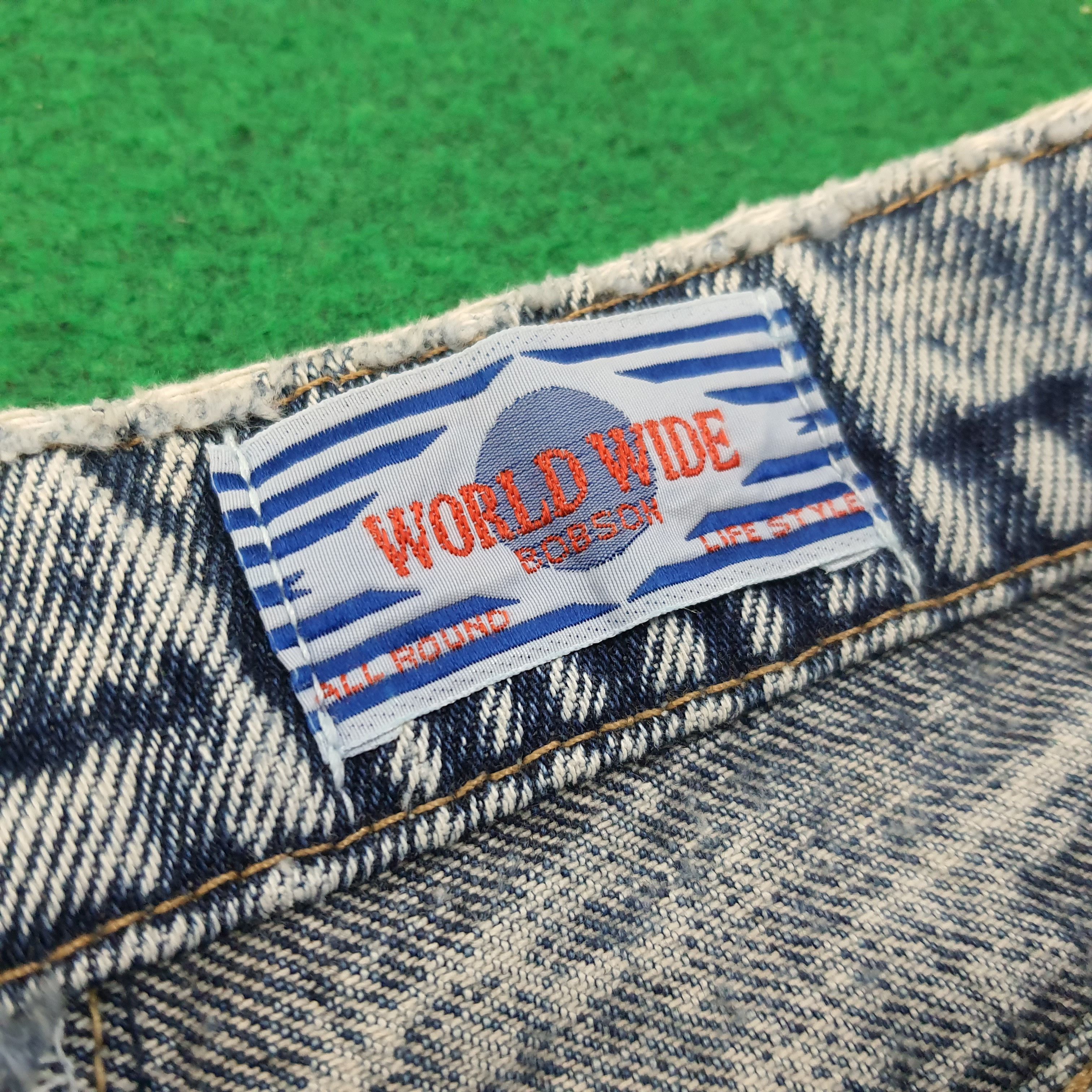 Vintage Vintage World Wide Bobson Super Barrel Jeans C228N5 Size US 31 - 6 Thumbnail