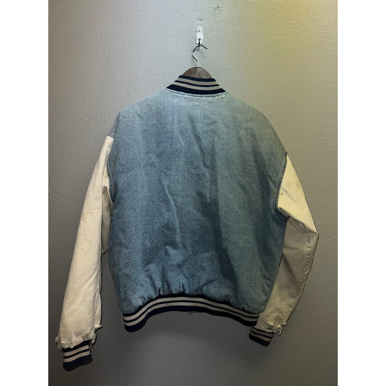 Vintage Vintage United States Olymic Denim Jacket Worn Distressed M Size US M / EU 48-50 / 2 - 11 Thumbnail
