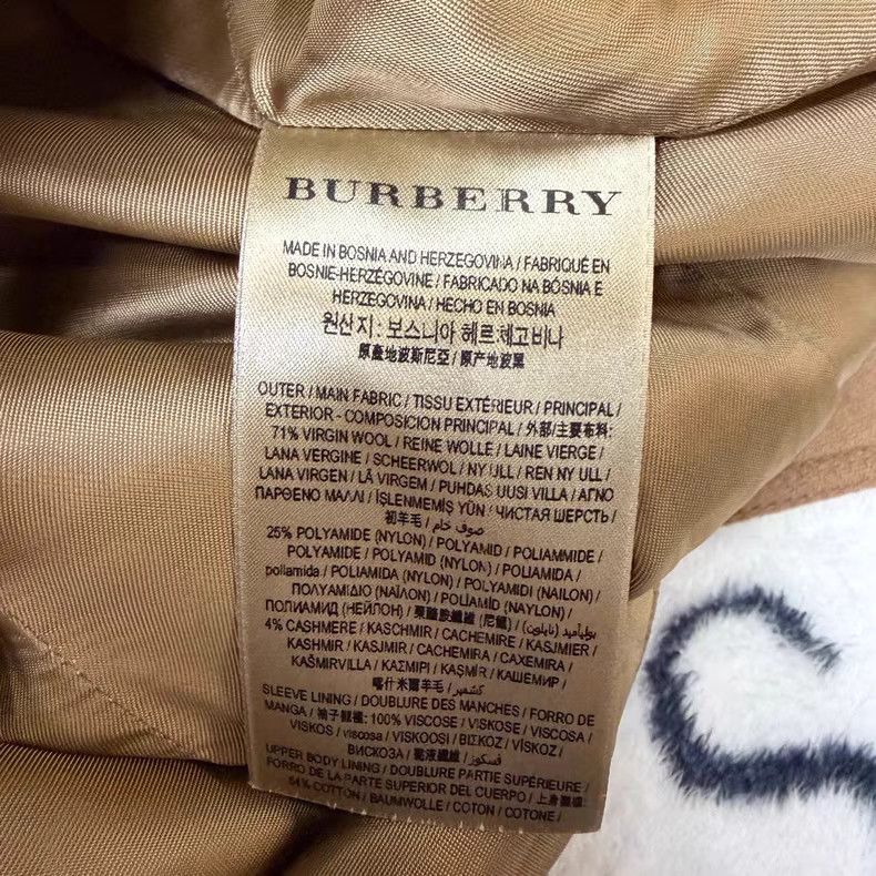Burberry Burberry Camel Wool Coat Q10 Size XS / US 0-2 / IT 36-38 - 2 Thumbnail