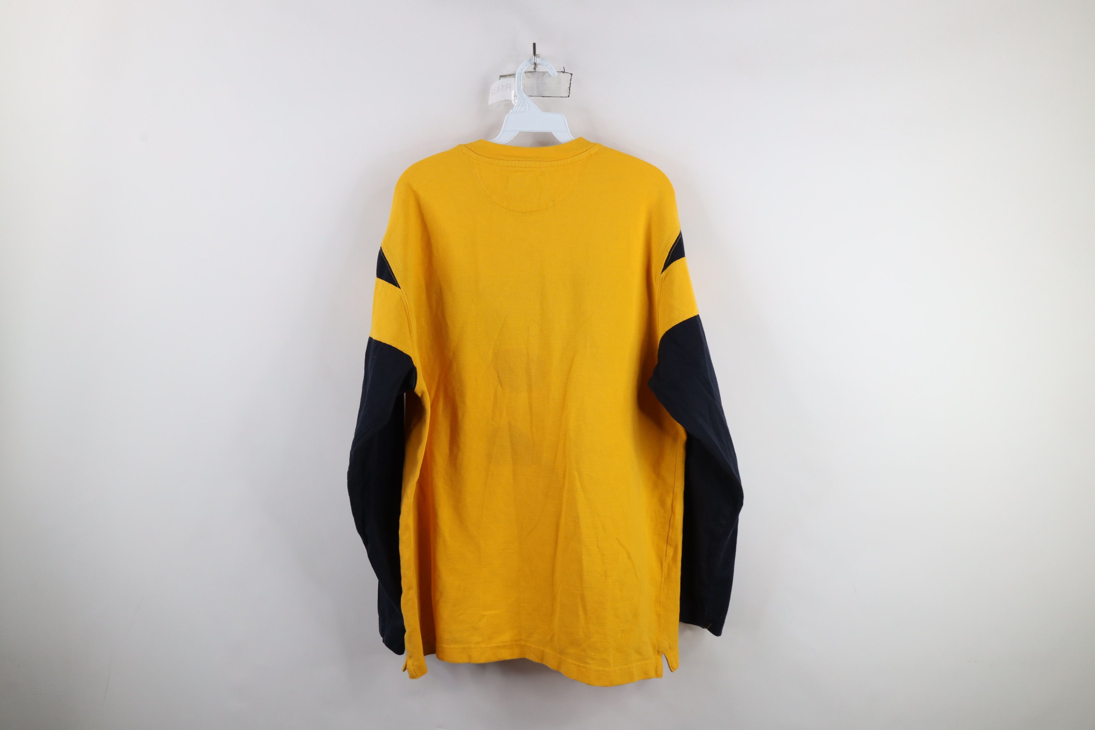 Ralph Lauren × Vintage Vintage 90s Chaps Ralph Lauren Thermal Waffle Knit T-Shirt Size US M / EU 48-50 / 2 - 10 Thumbnail