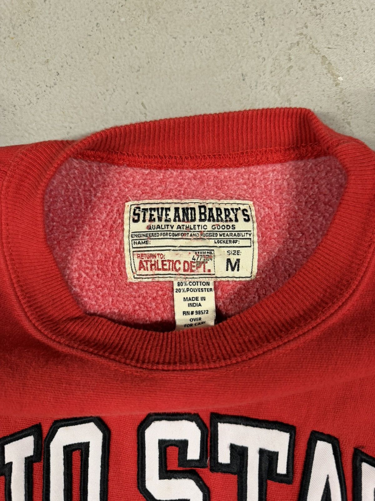 Vintage Vintage 90s Ohio State College Sportswear Retro Sweatshirt Size US M / EU 48-50 / 2 - 5 Thumbnail