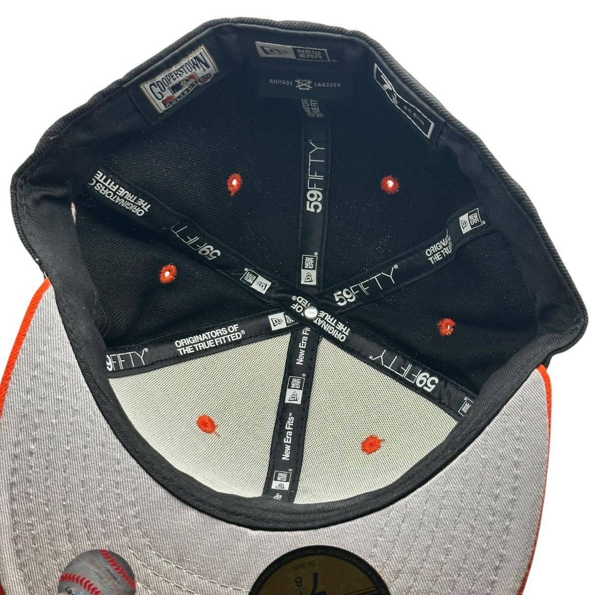 New Era Baltimore Orioles 1983 World Series New Era Fitted Cap 7 1/8 Size 32 - 6 Thumbnail