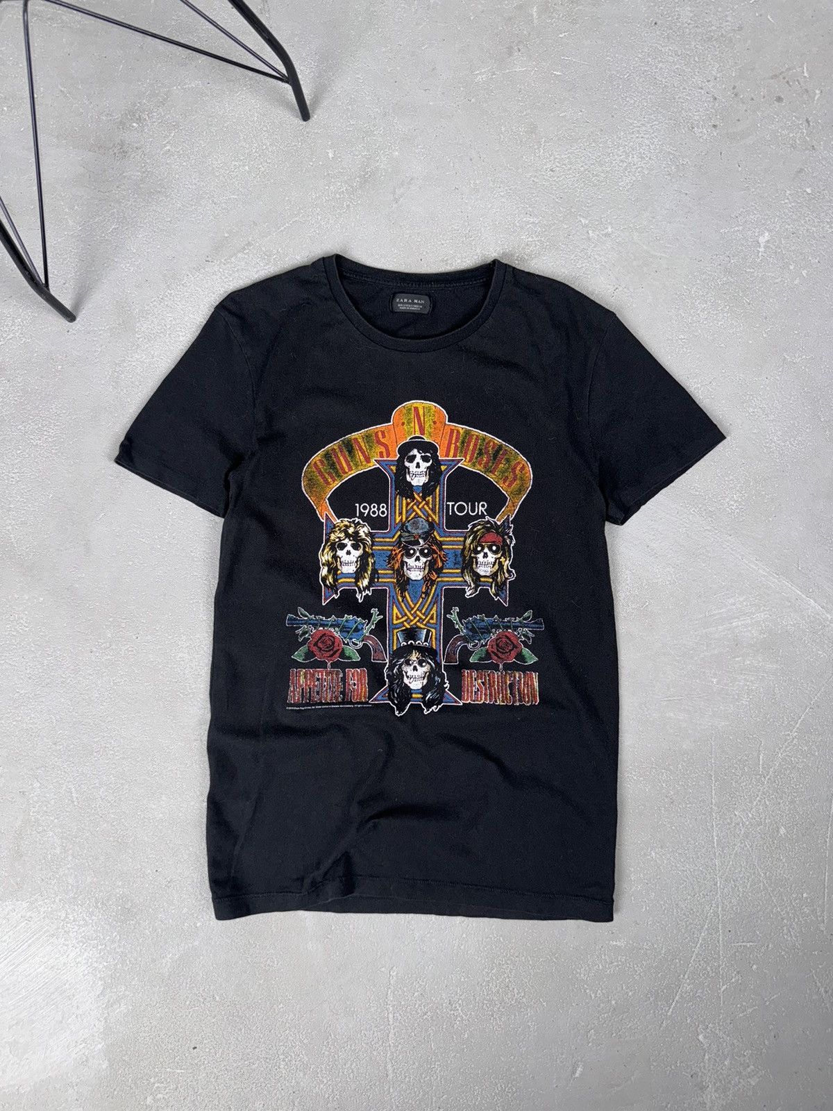 guns n roses t シャツ zara