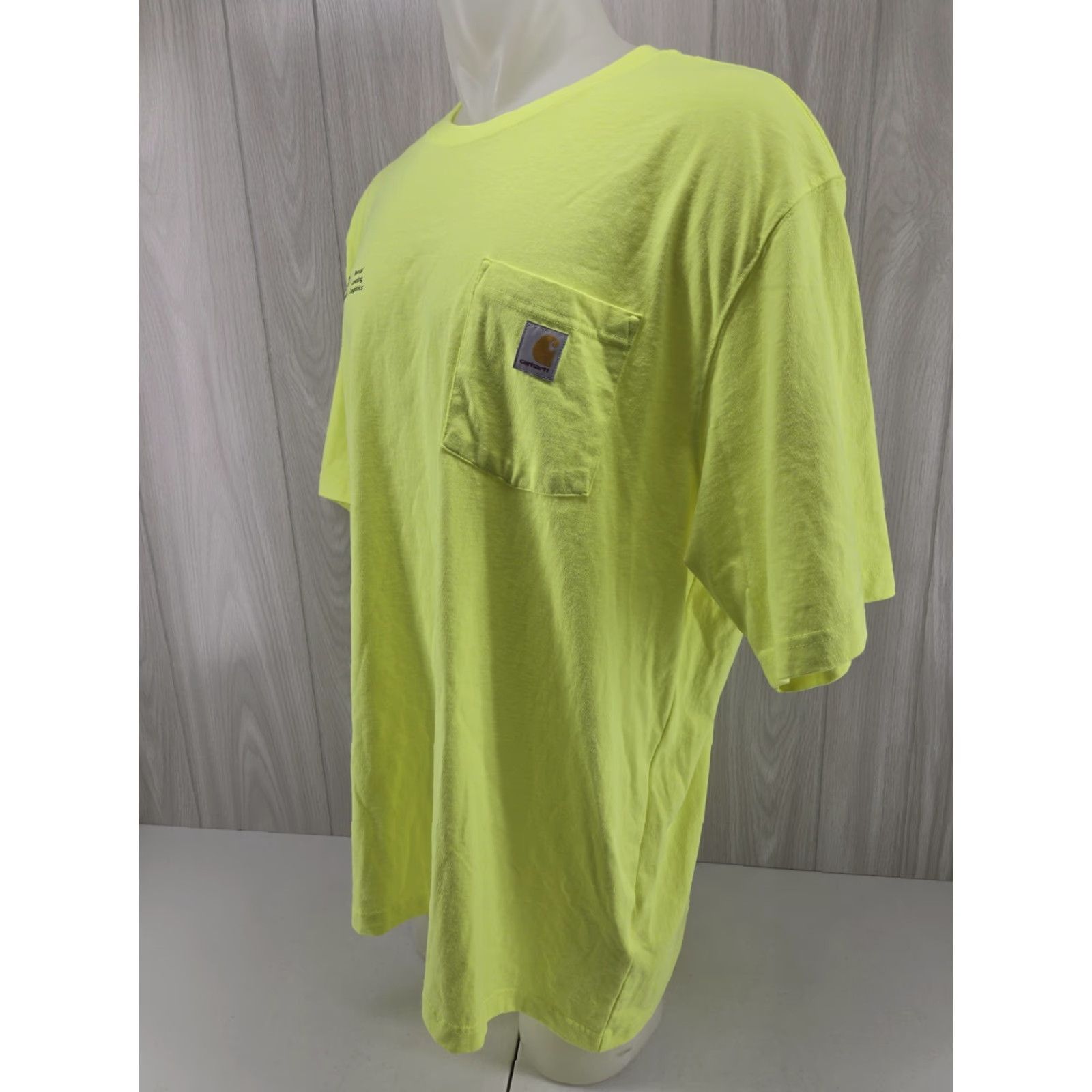 Carhartt Carhartt T-shirt Mens 2XL Yellow Crew Neck Pocket Shirt Vintage-None Size US XXL / EU 58 / 5 - 3 Thumbnail