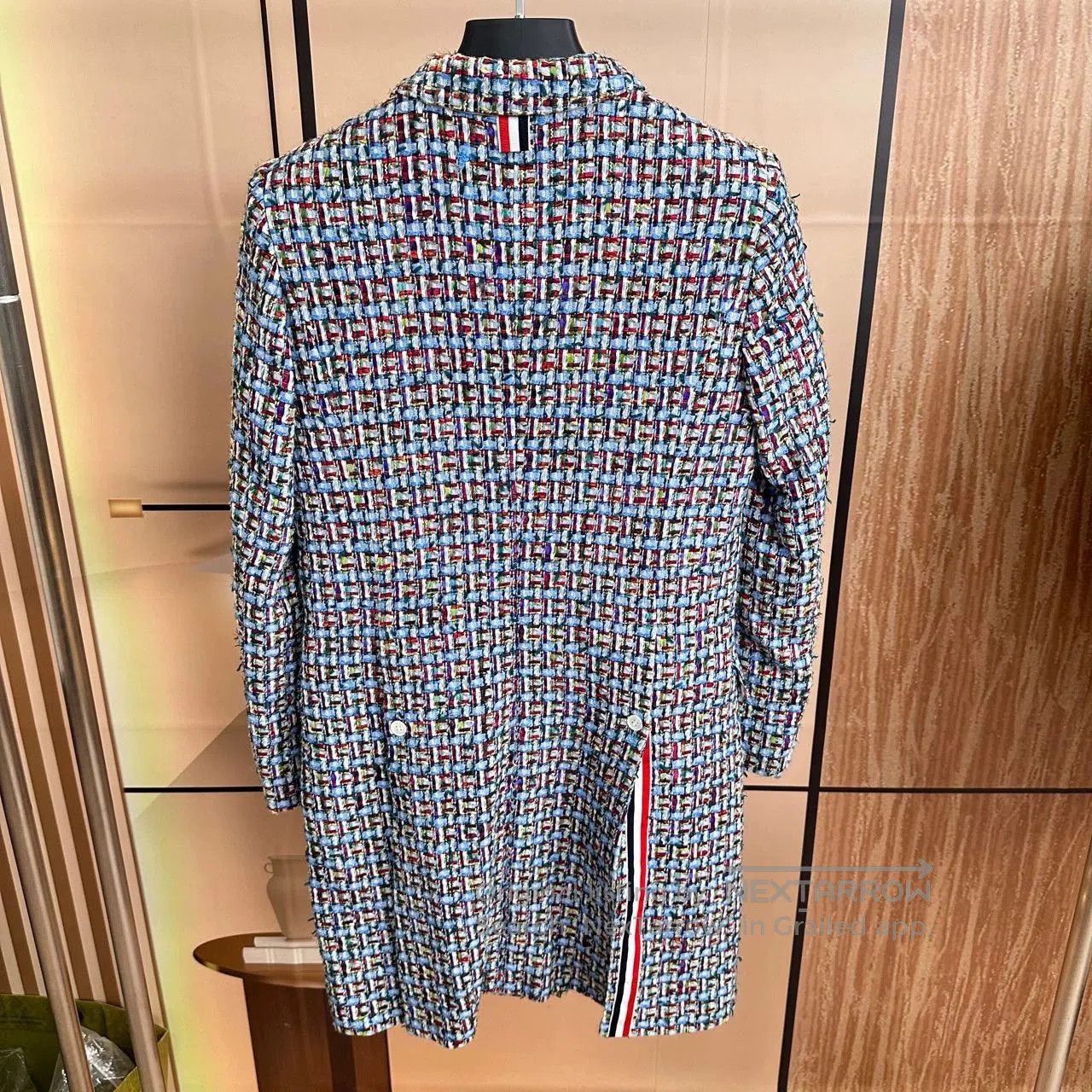 Thom Browne thom browne colorful woven coat size 0. Size XS / US 0-2 / IT 36-38 - 2 Thumbnail