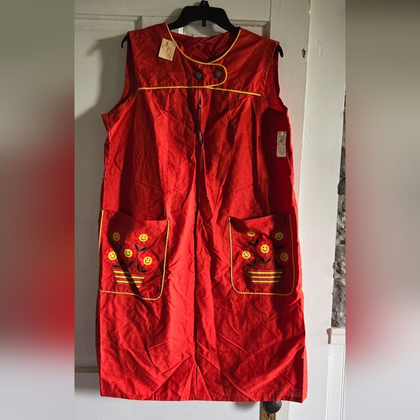 Other Vintage cotton blend shift dress, NEW WITH TAGS STILL ON! Size XL / US 12-14 / IT 48-50 - 1 Thumbnail