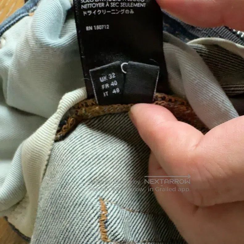 Amiri Amiri Size 32 Classic jeans, shortened. Size US 32 / EU 48 - 6 Thumbnail
