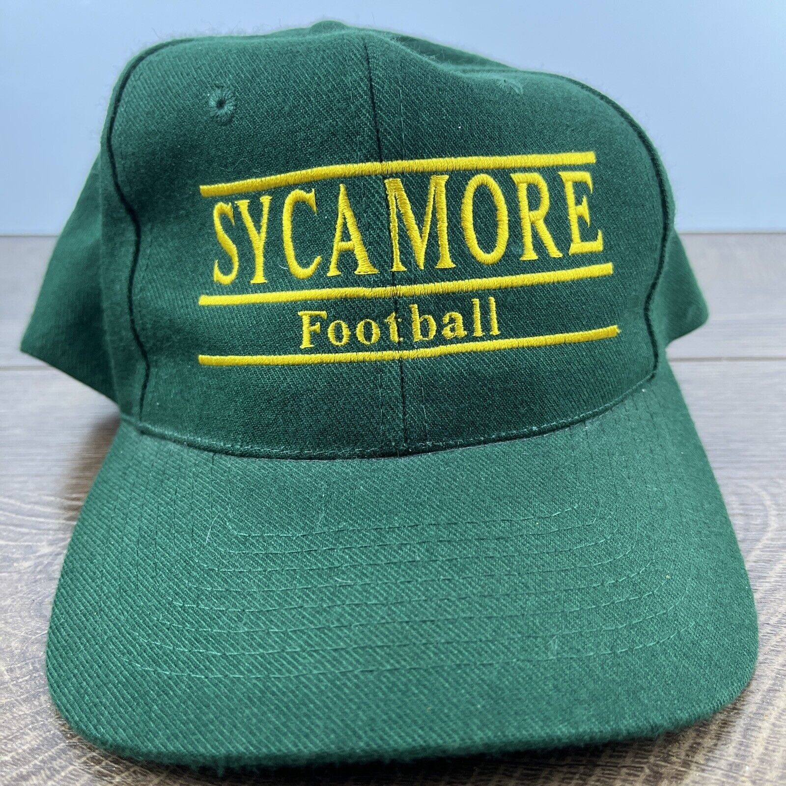 Other Sycamore Footballl Hat Sycamore Green Hat Snapback Adjustabl Size ONE SIZE - 6 Thumbnail