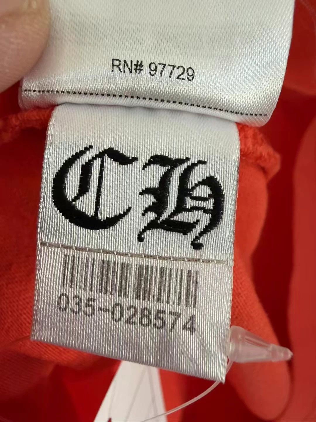 Chrome Hearts Chrome Hearts Red Graffiti Long-Sleeve T-Shirt, Size L Size L / US 10 / IT 46 - 8 Thumbnail