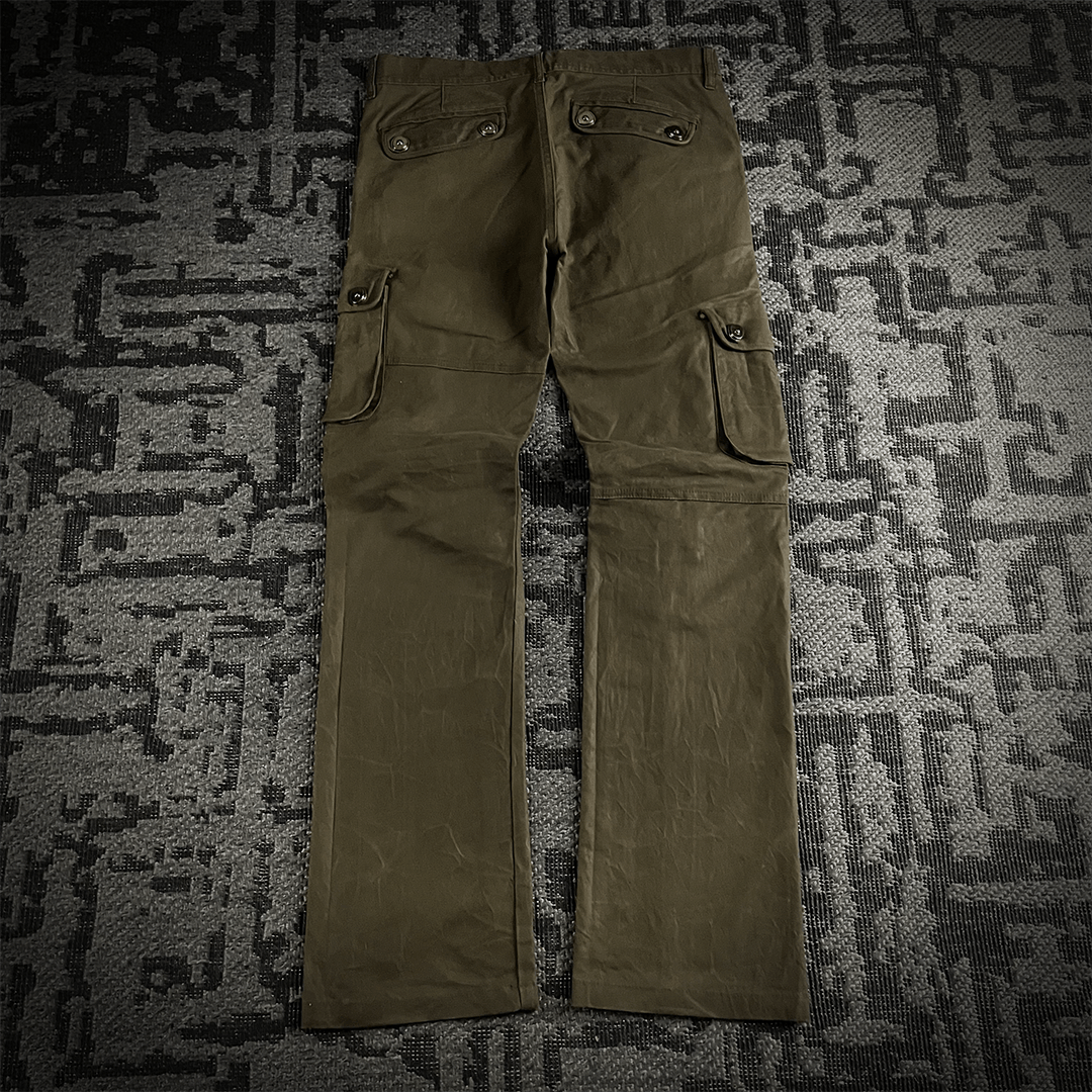 Tornado Mart Tornado Mart Tactical Waxed Multiple Pocket Pants Size US 32 / EU 48 - 5 Thumbnail
