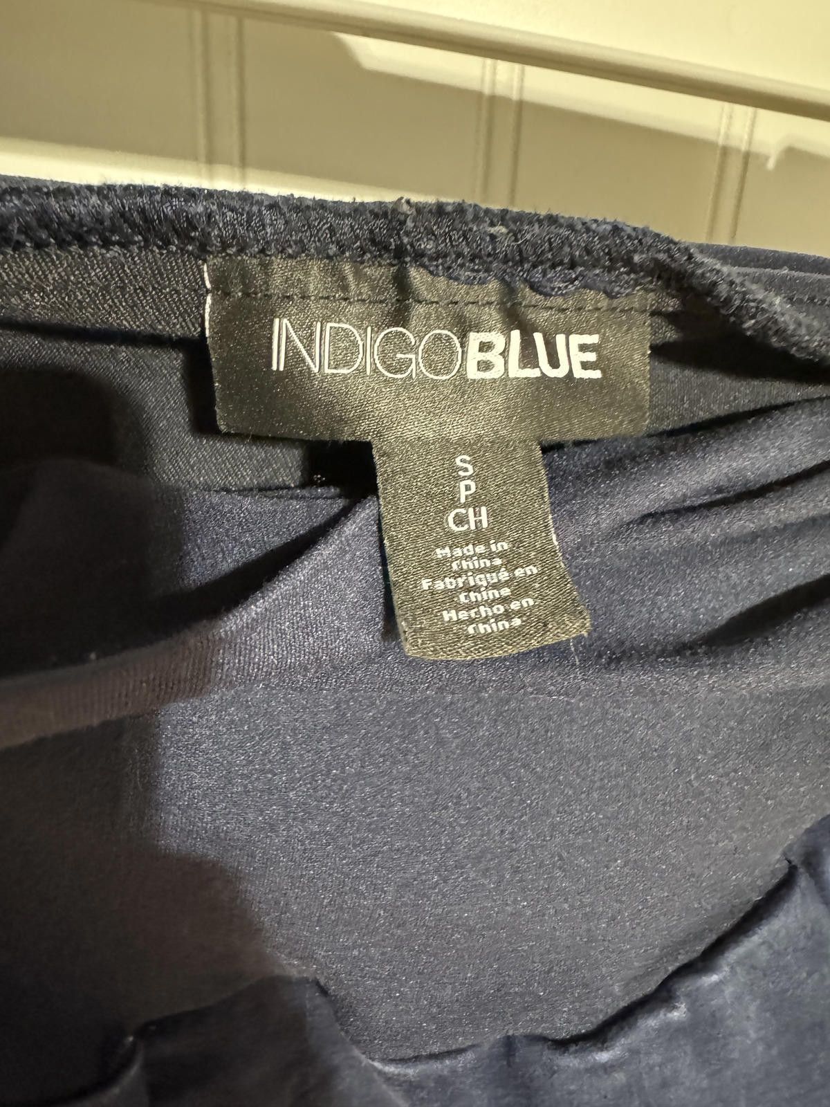 Other Indigo Blue Women's Small Petite Secret Fit Belly Navy Pants Size 28" / US 6 / IT 42 - 3 Thumbnail
