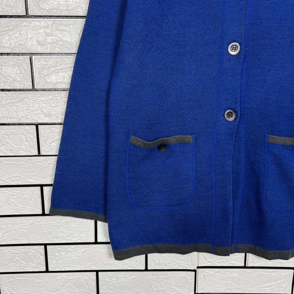Kansai Yamamoto KANSAI BIS Collection Minimalist Button Jacket #4032-C183 Size L / US 10 / IT 46 - 5 Thumbnail