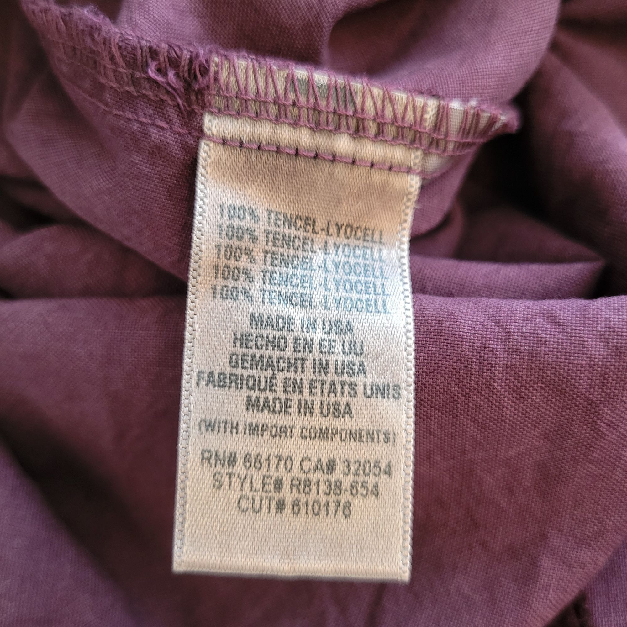 Anthropologie Anthropologie Cloth Stone M Burgundy TIFFANY Bell Sleeves Sh Size M / US 6-8 / IT 42-44 - 3 Thumbnail