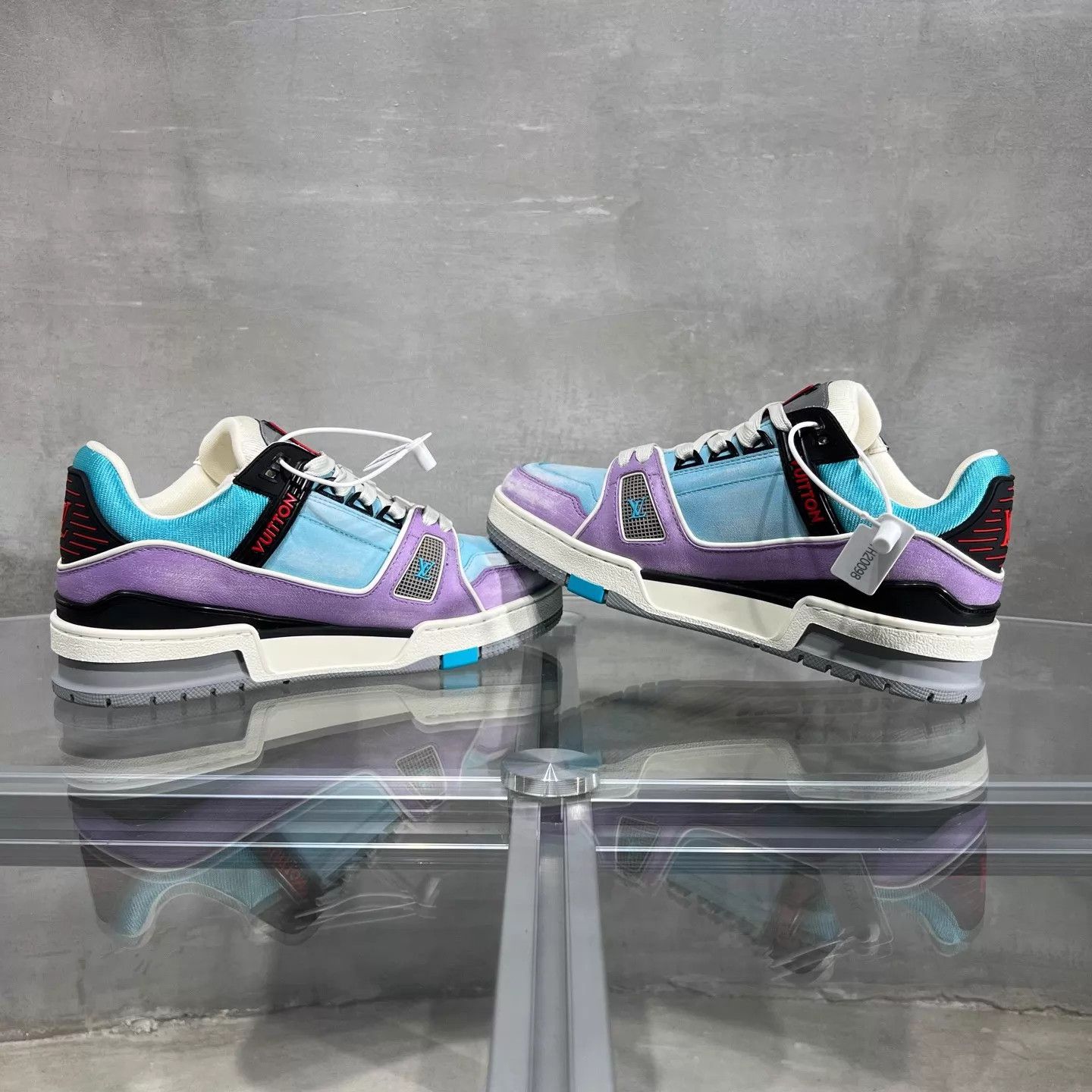 Louis Vuitton LOUIS VUITTON LV Trainer Macaron New With Box UK3.5 Size US 6 / IT 36 - 4 Thumbnail