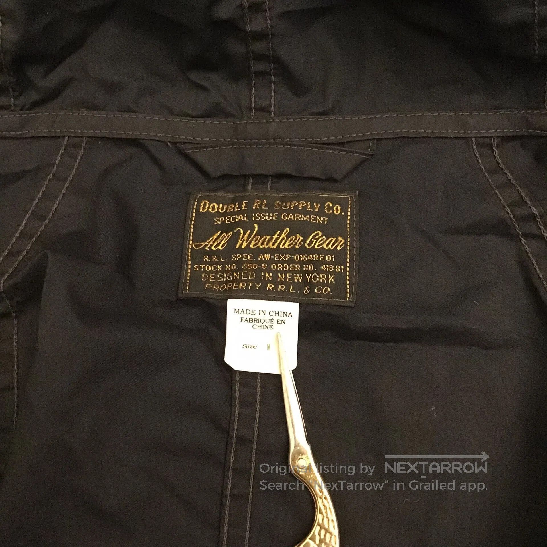 RRL Ralph Lauren RRL Ralph Lauren Lightweight Rain Jacket. Size US M / EU 48-50 / 2 - 3 Thumbnail