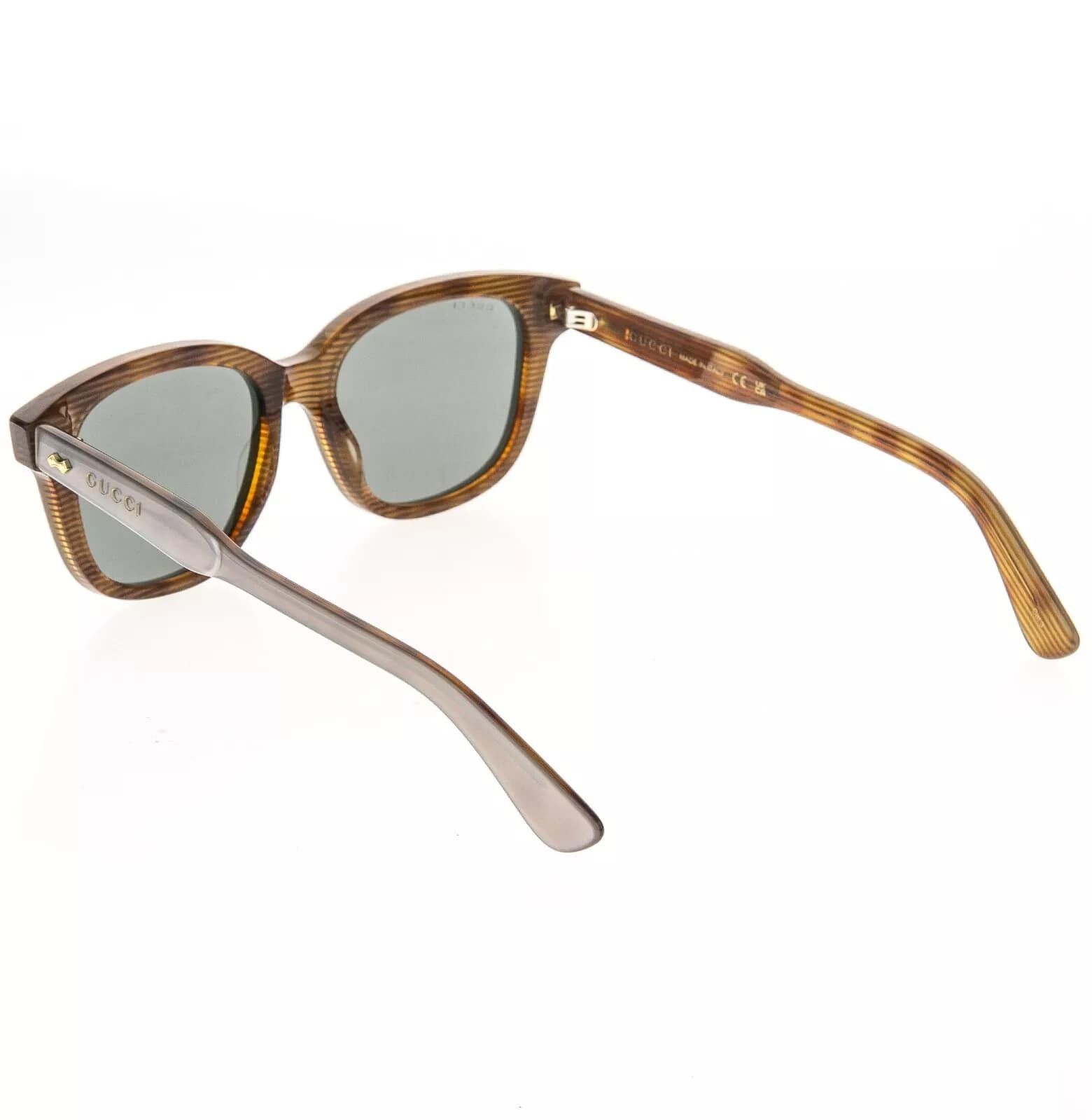 Gucci GUCCI Lilac Pearl Brown Silver 1264 Gg1264S Sunglasses 004 Size ONE SIZE - 3 Thumbnail