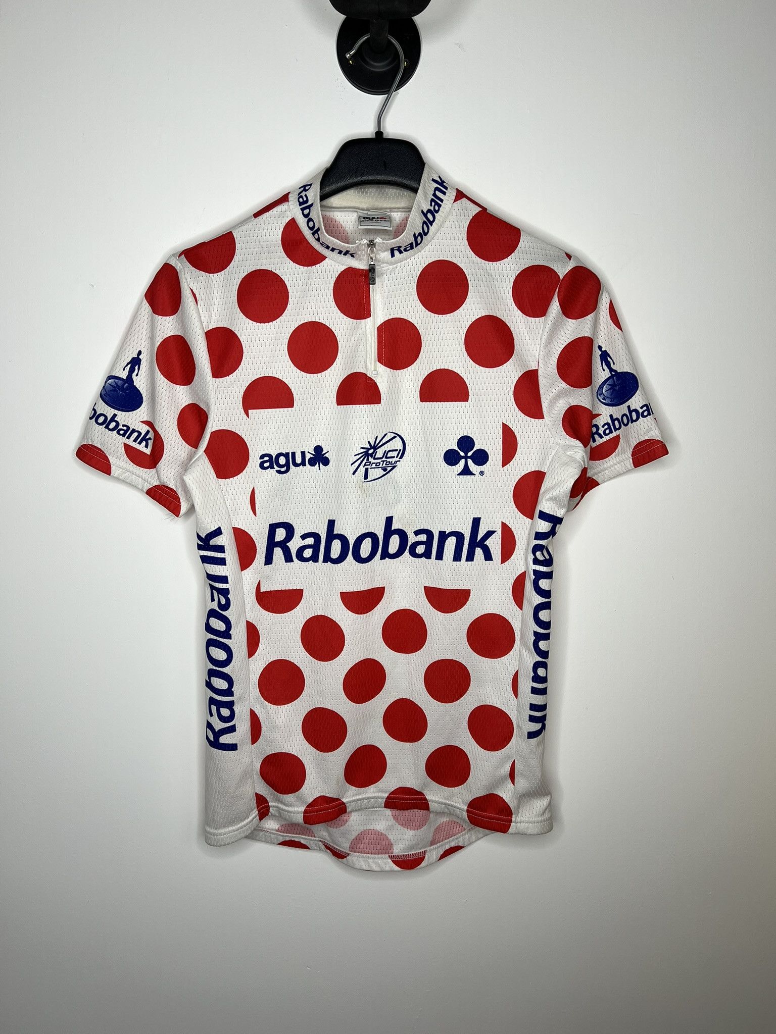 Vintage AGU RABOBANK CYCLING JERSEY SHIRT TOUR DE FRANCE Size US S / EU 44-46 / 1 - 1 Thumbnail