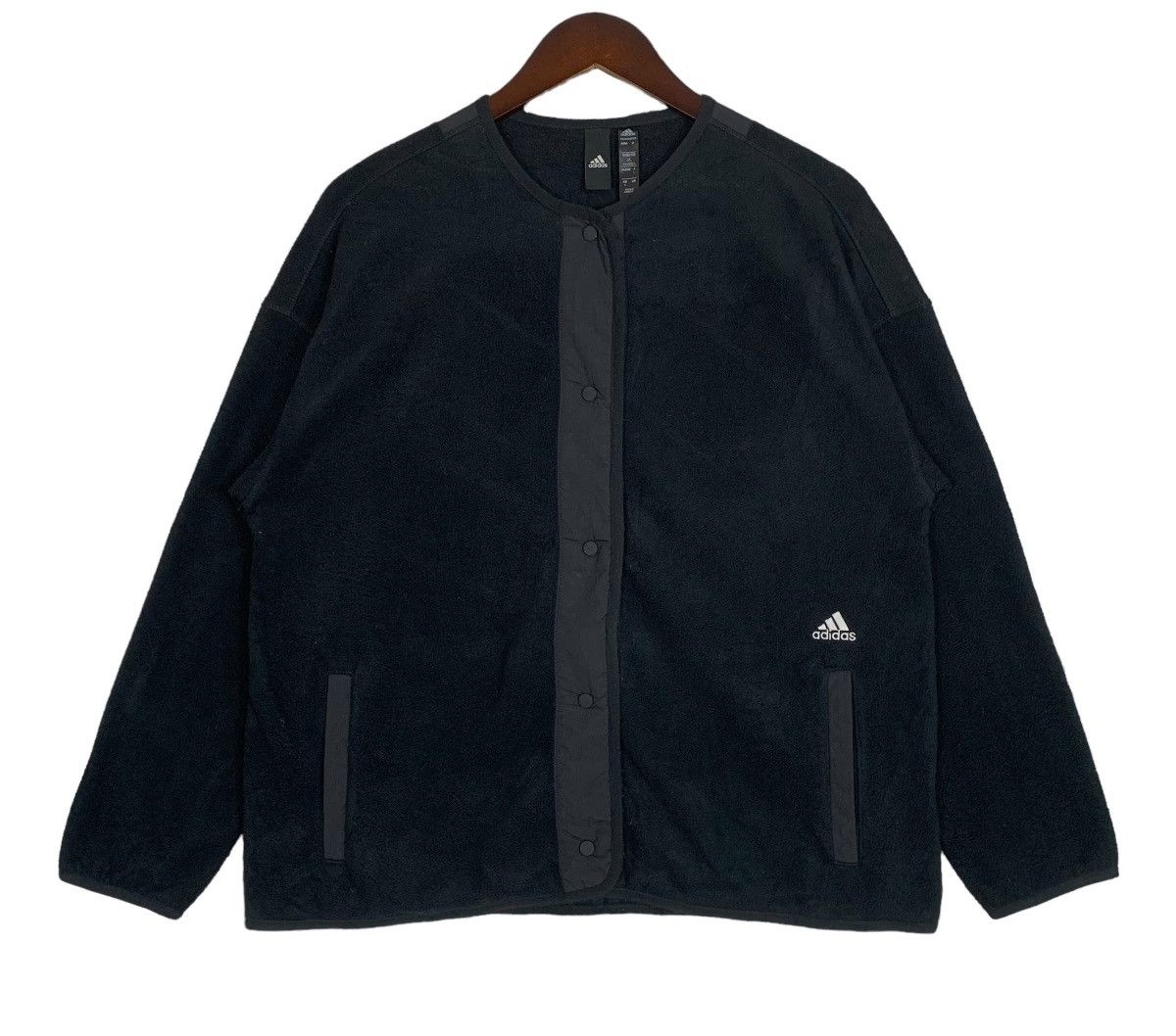 Adidas Adidas Sportwear Japanese Brand Outdoor Fleece Jacket Size US M / EU 48-50 / 2 - 1 Thumbnail