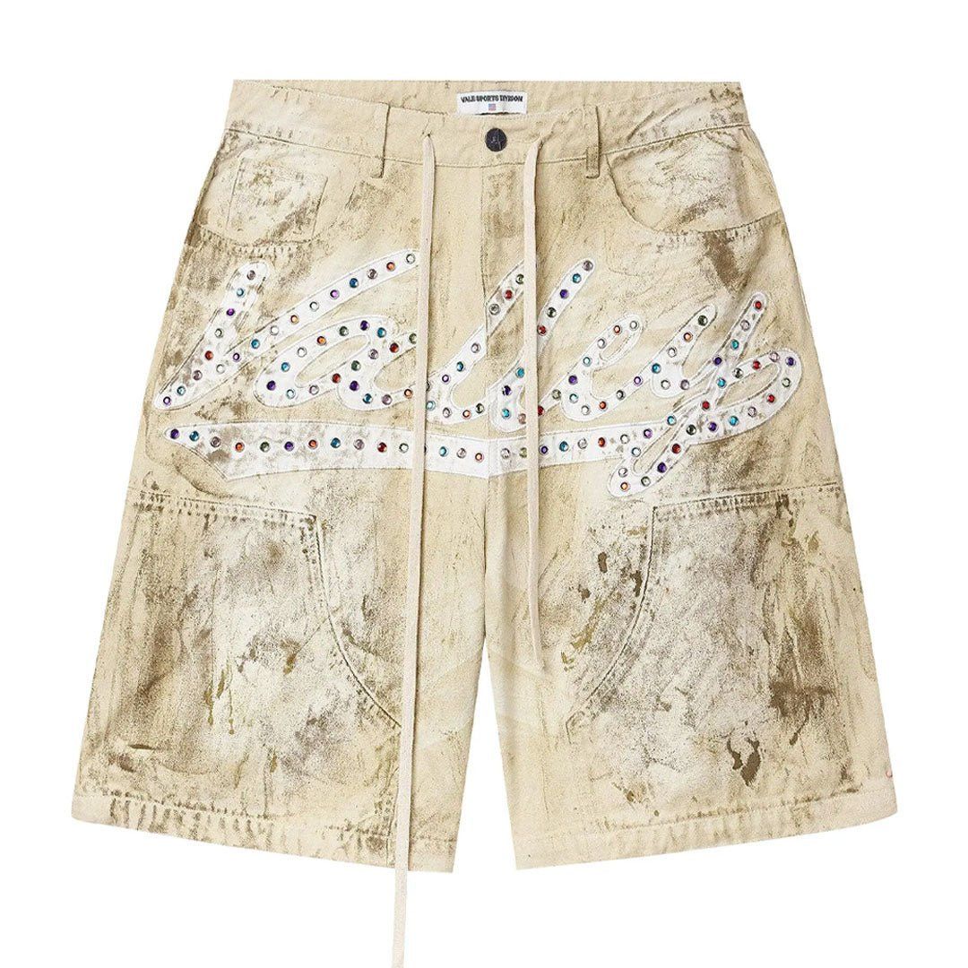 Vale Forever Reeses Jorts 'Dirt/Cream' Size US 32 / EU 48 - 1 Thumbnail
