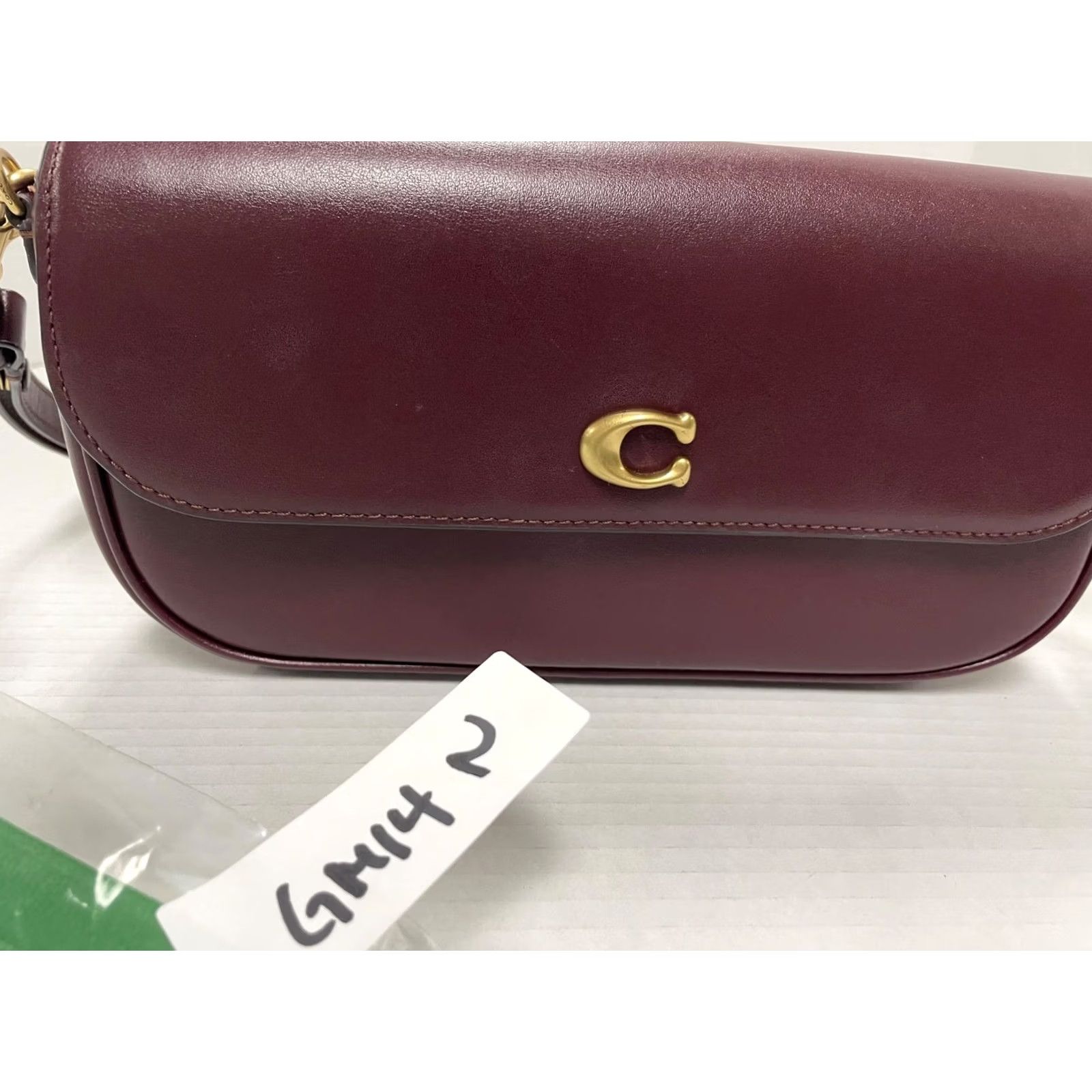 Coach COACH Brook Flap Chain Burgundy Bag Unisex Adults名 Size ONE SIZE - 6 Thumbnail
