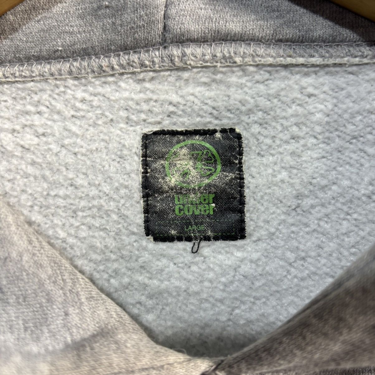 Undercover Vintage 2001 Undercover chaotic mutant skull hoodie Size US L / EU 52-54 / 3 - 6 Thumbnail