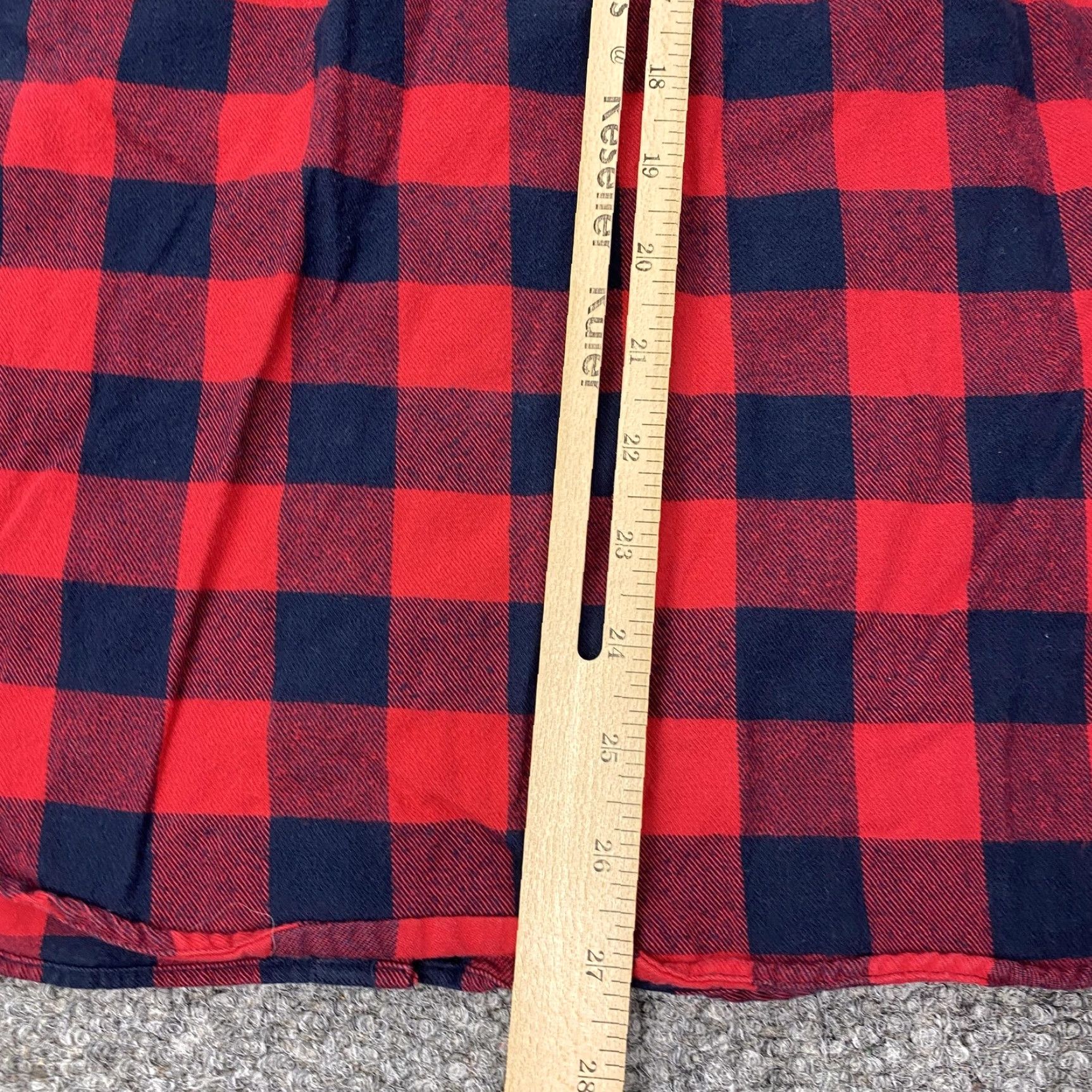 Eddie Bauer VINTAGE Eddie Bauer Shirt Mens Medium Red Blue Buffalo Plaid Flannel Cotton Button-Up Casual Mens Size US M / EU 48-50 / 2 - 7 Thumbnail