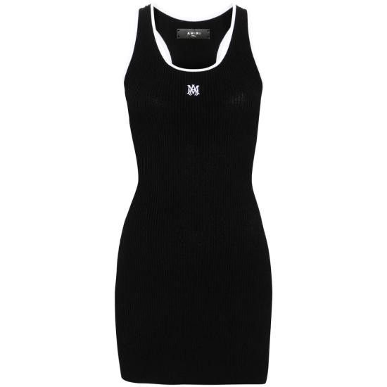 Amiri AMIRI Women Dresses AWKNRS1008 BLACK Size XS / US 0-2 / IT 36-38 - 1 Thumbnail