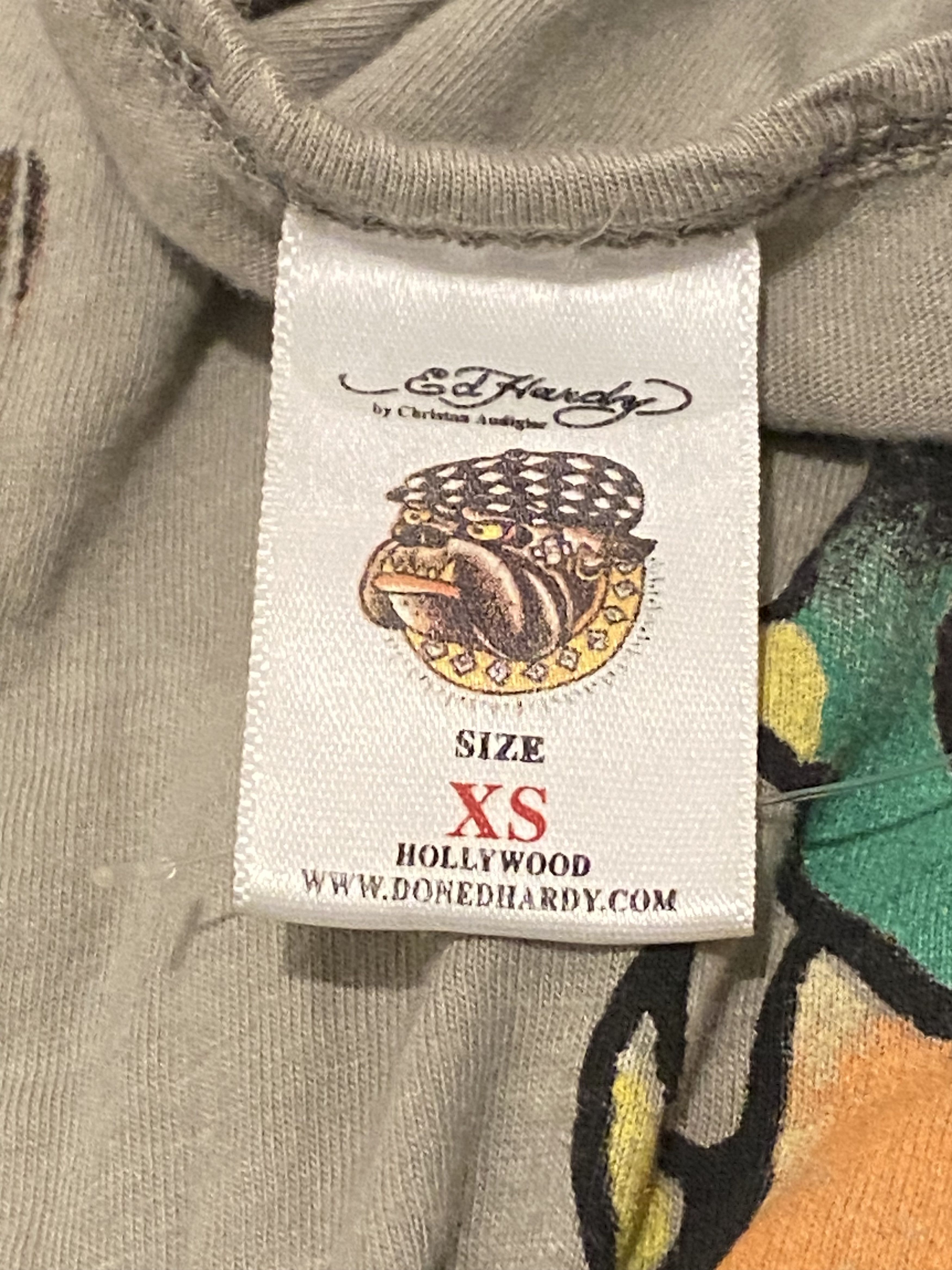 Ed Hardy Beige Edd Hardy Mini Tank Dress Size XS / US 0-2 / IT 36-38 - 3 Thumbnail