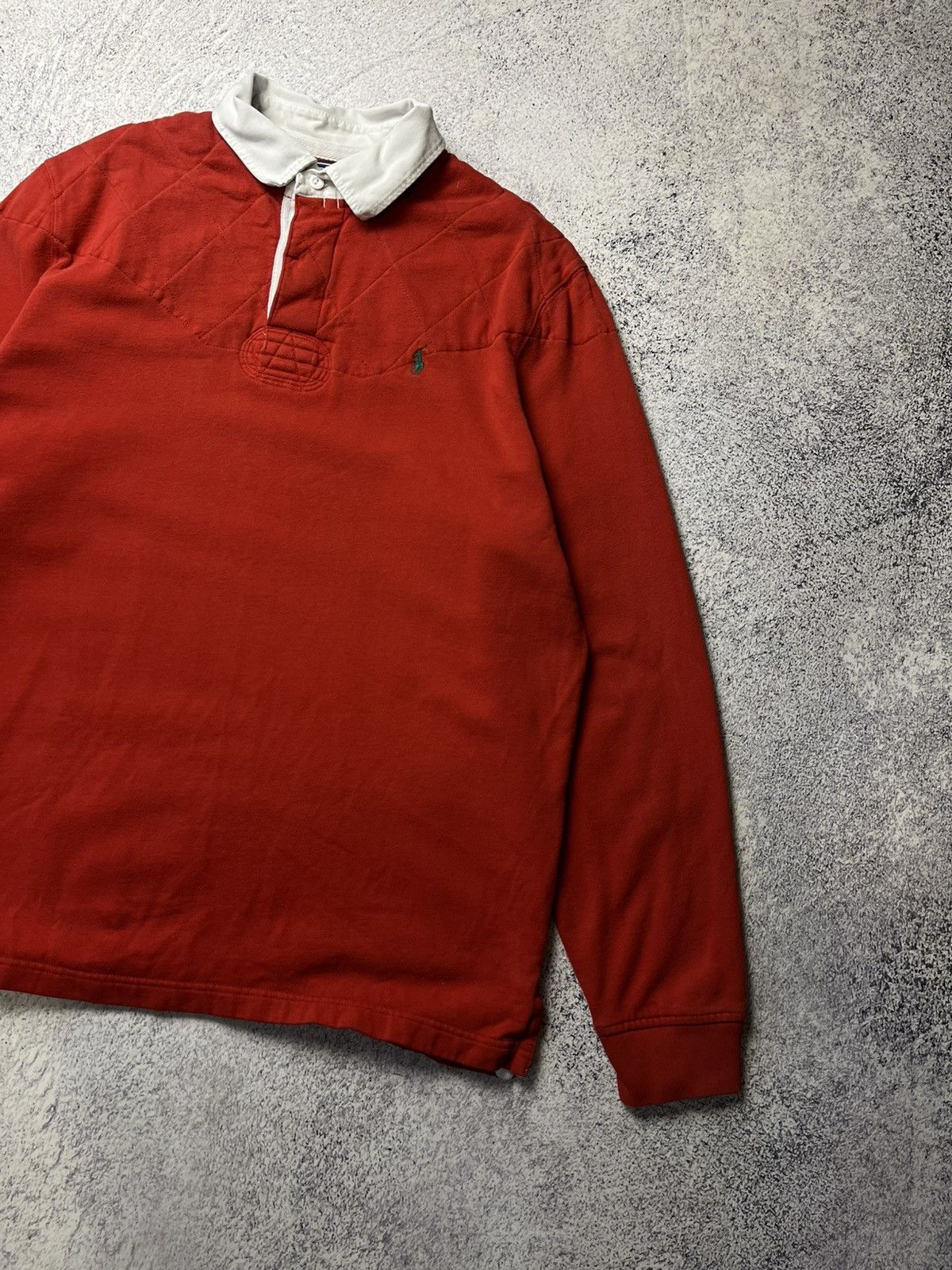 Polo Ralph Lauren Vintage Y2k Polo Ralph Lauren Rugby Long Sleeve Shirt Size US XL / EU 56 / 4 - 11 Thumbnail