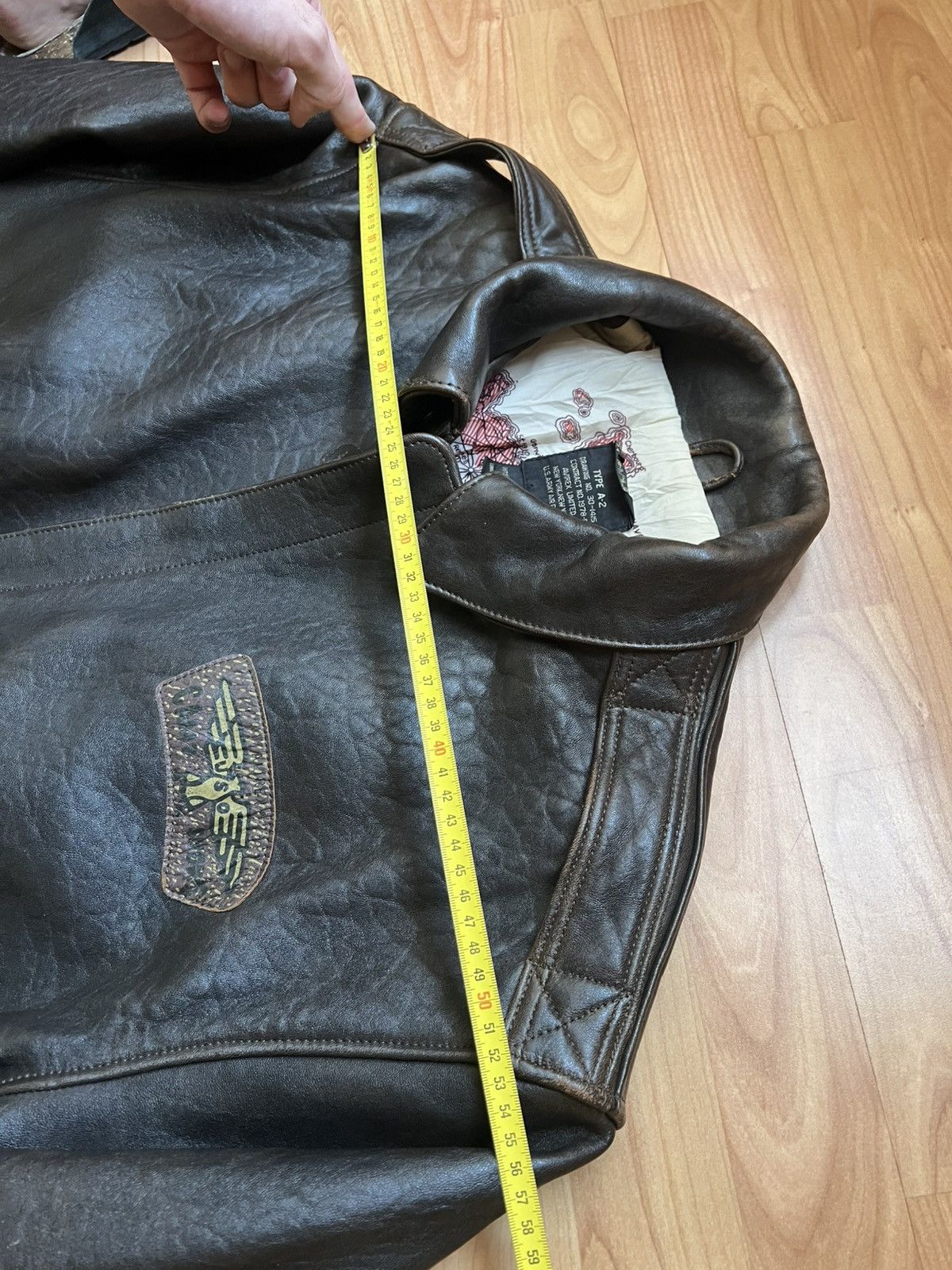 Avirex Avirex Flight Jacket Leather Glenn Miller’s Design Vintage Size US L / EU 52-54 / 3 - 18 Thumbnail