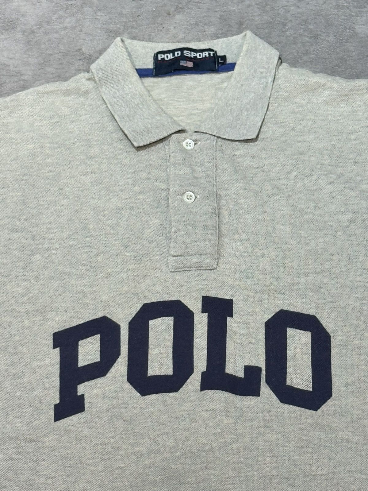 Polo Ralph Lauren Vintage Polo Sport by Ralph Lauren Polo Shirt Size US L / EU 52-54 / 3 - 2 Thumbnail
