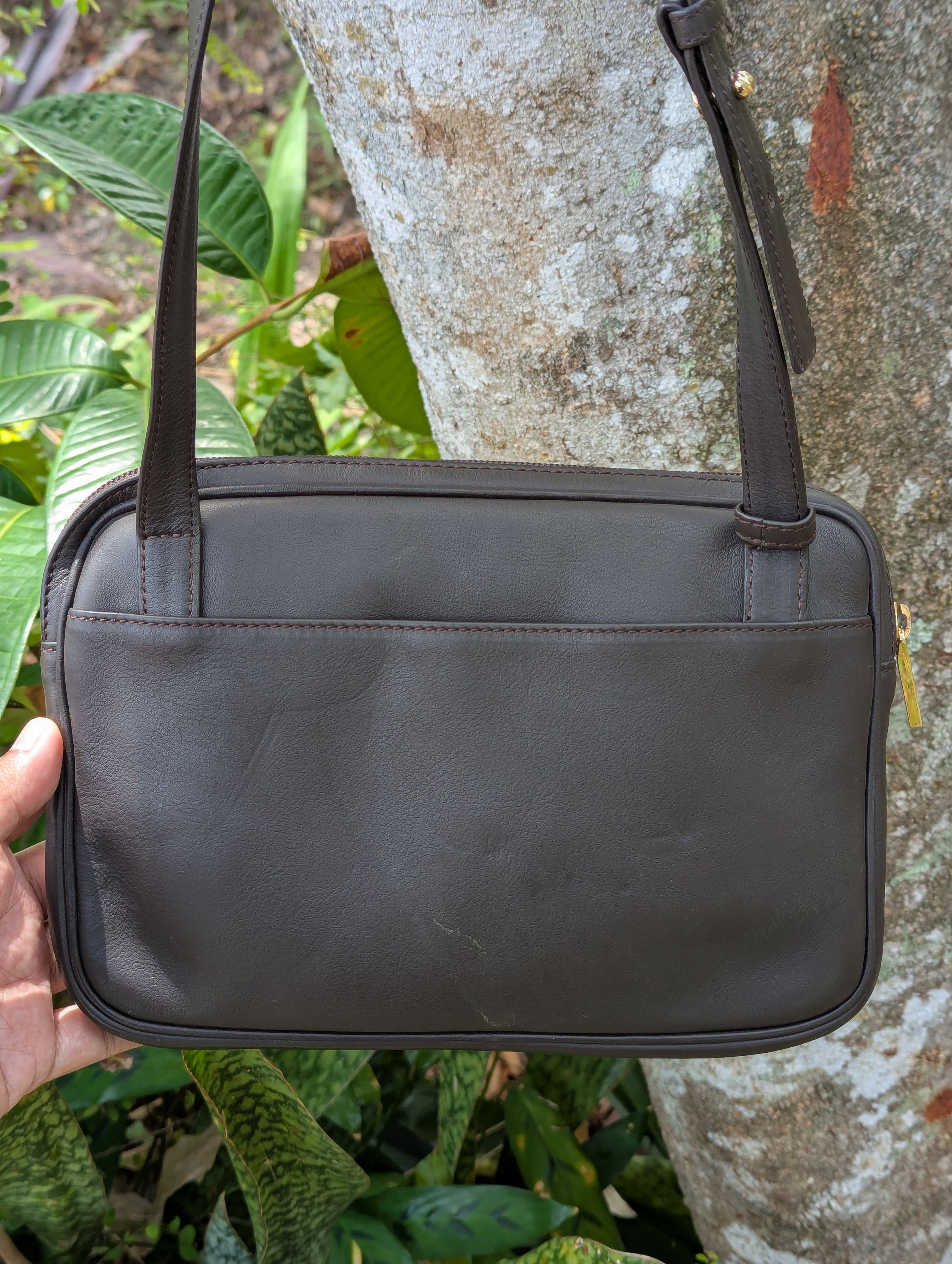 Loewe 🔥FREE SHIPPING🔥 Loewe Anagram Brown Suede Shoulder Bag Size ONE SIZE - 11 Thumbnail