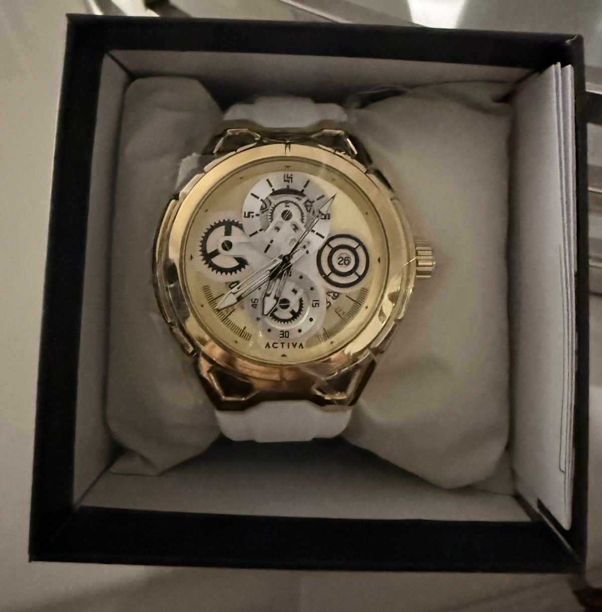 Other Activa White Watch- 44 MM Size 44 - 2 Thumbnail