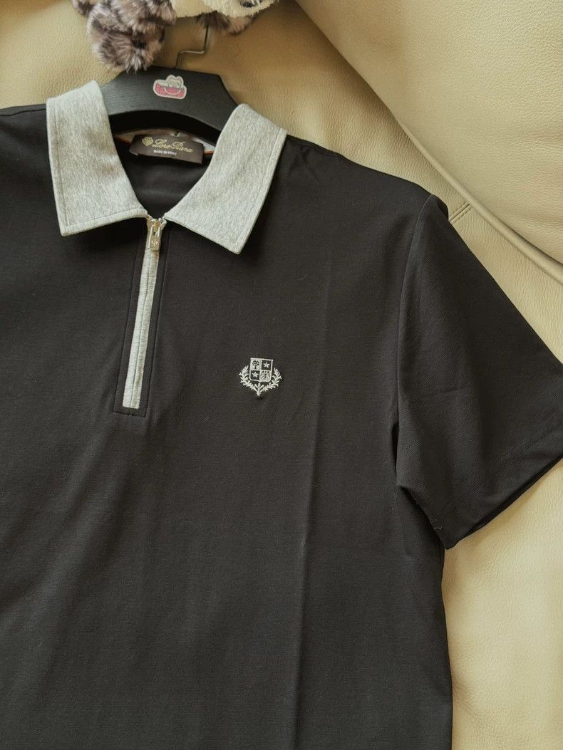 Loro Piana LORO PIANA Men's summer short sleeve Polo shirt Size US XL / EU 56 / 4 - 3 Thumbnail
