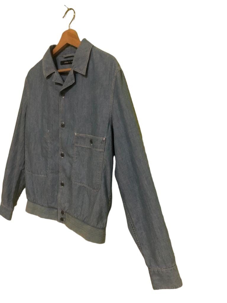 Lemaire × Uniqlo Uniqlo AND Lamaire Soft Denim Button Jacket Size US M / EU 48-50 / 2 - 5 Thumbnail