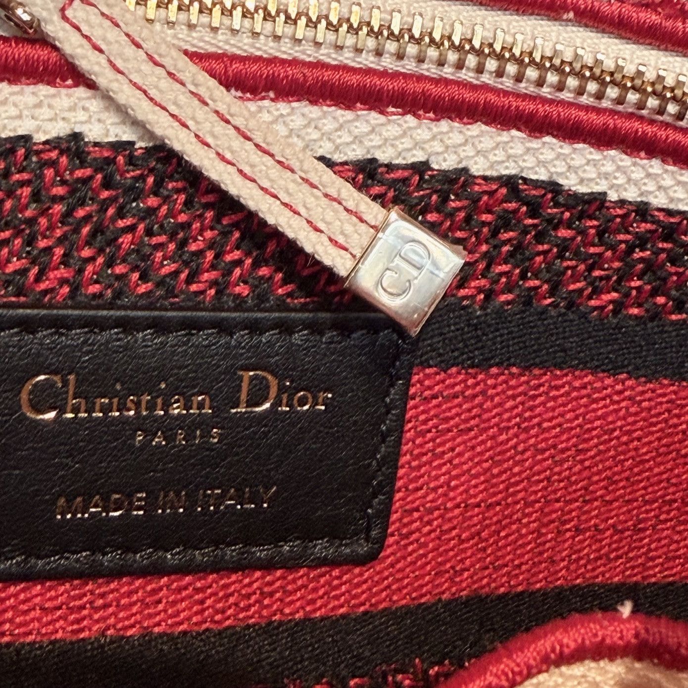 Dior Christian Dior Canvas Medium DiorAmour D-Lite Bag Size ONE SIZE - 10 Thumbnail