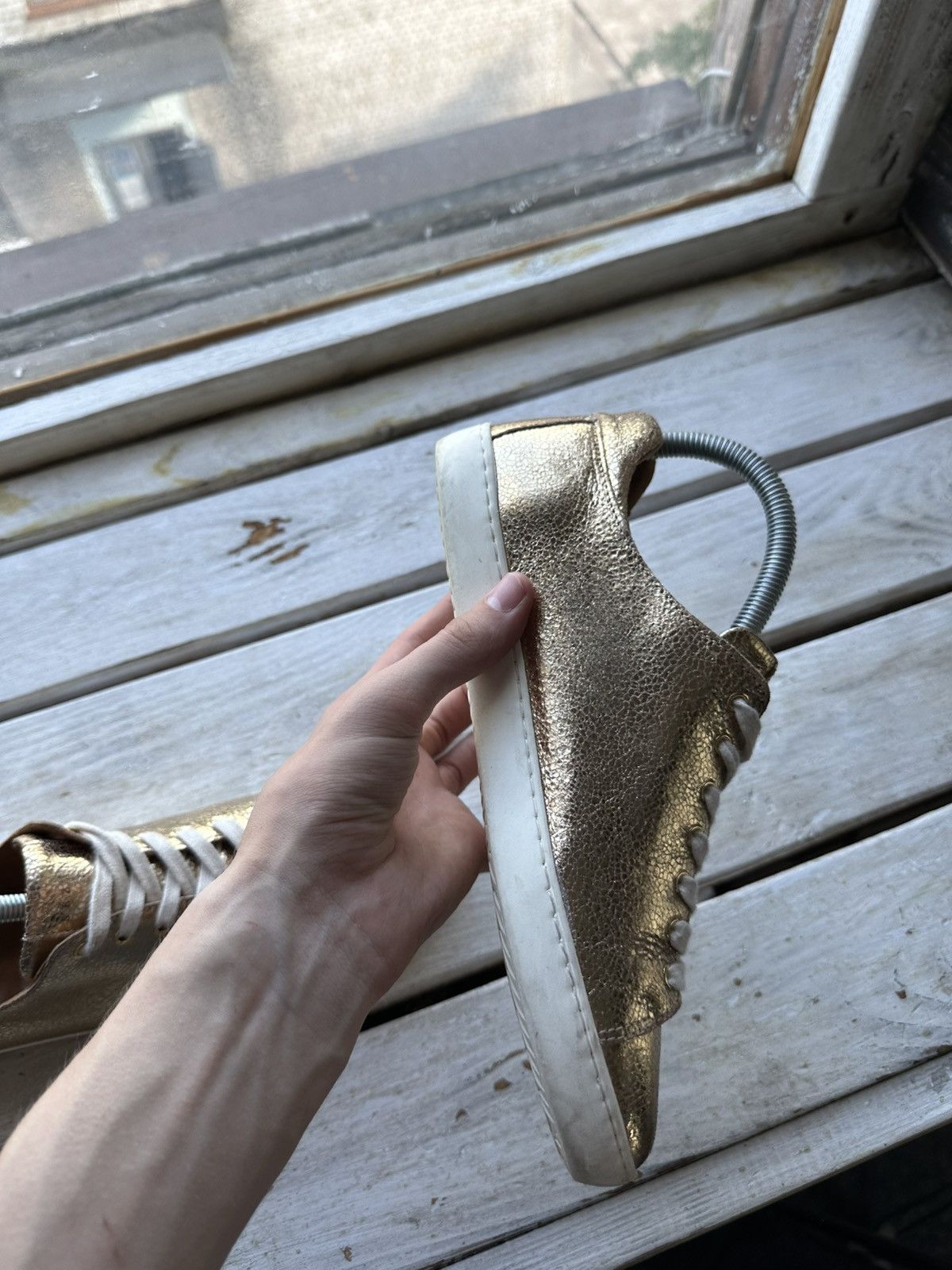 Sezane 🚨SEZANE SOULIERS Classic Low Sneakers luxury rare Size US 9 / IT 39 - 12 Thumbnail