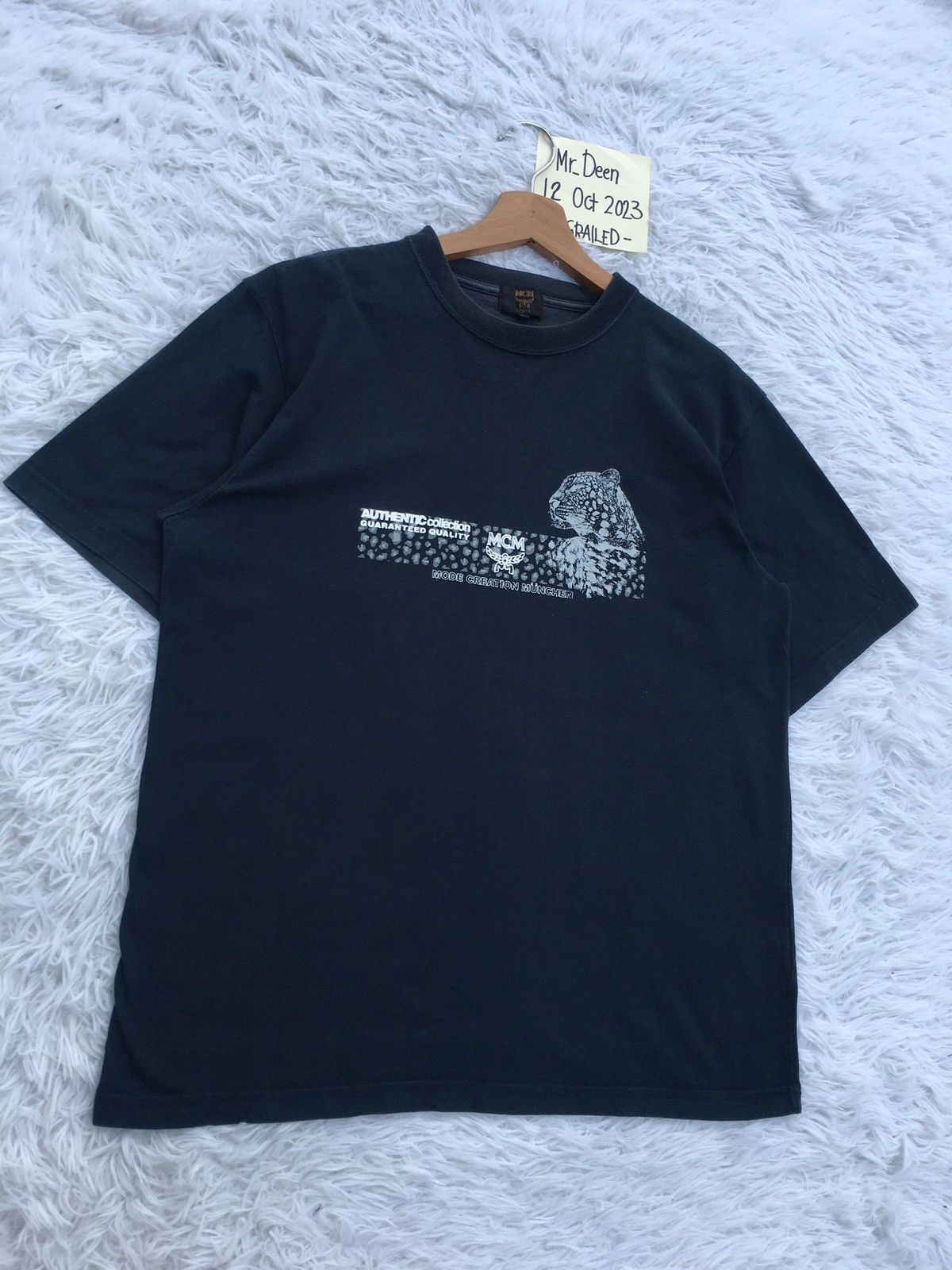 MCM Vintage MCM Logo Tshirt Size US L / EU 52-54 / 3 - 2 Thumbnail