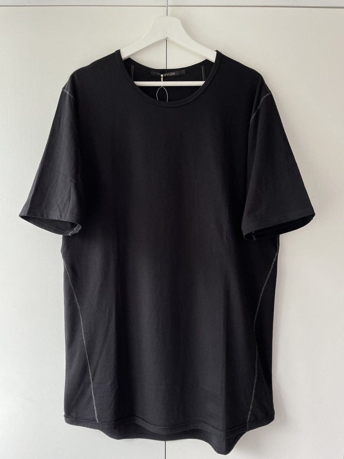 D.Hygen by Saddam Teissy Soft Cotton Jersey Overlock T-Shirt