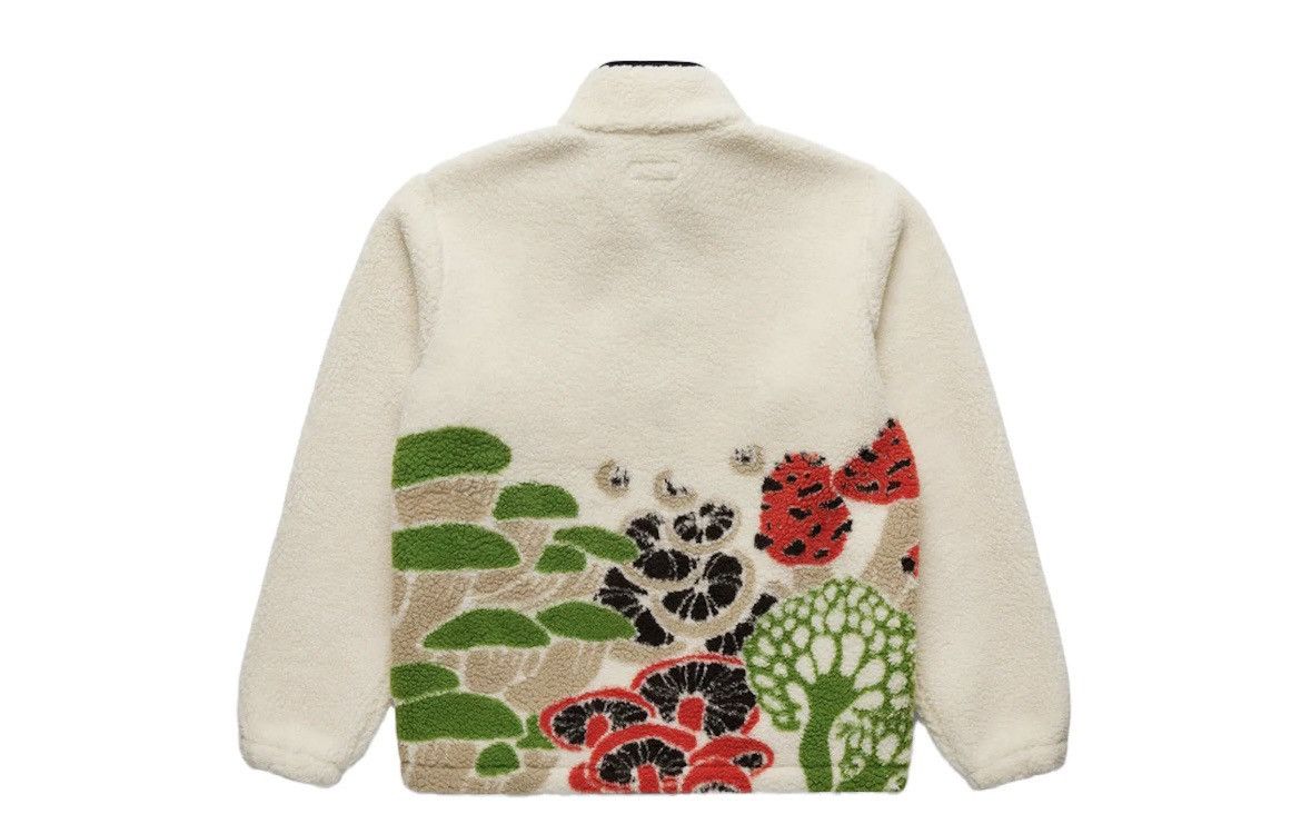Market Market Mycology Sherpa Fleece Jacket Cream sz XL Size US XL / EU 56 / 4 - 2 Thumbnail