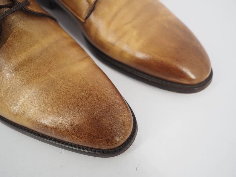 Dior DiorGolden brown mid-top leather shoes 2503-Nextarrow Size US 6 / EU 39 - 4 Thumbnail